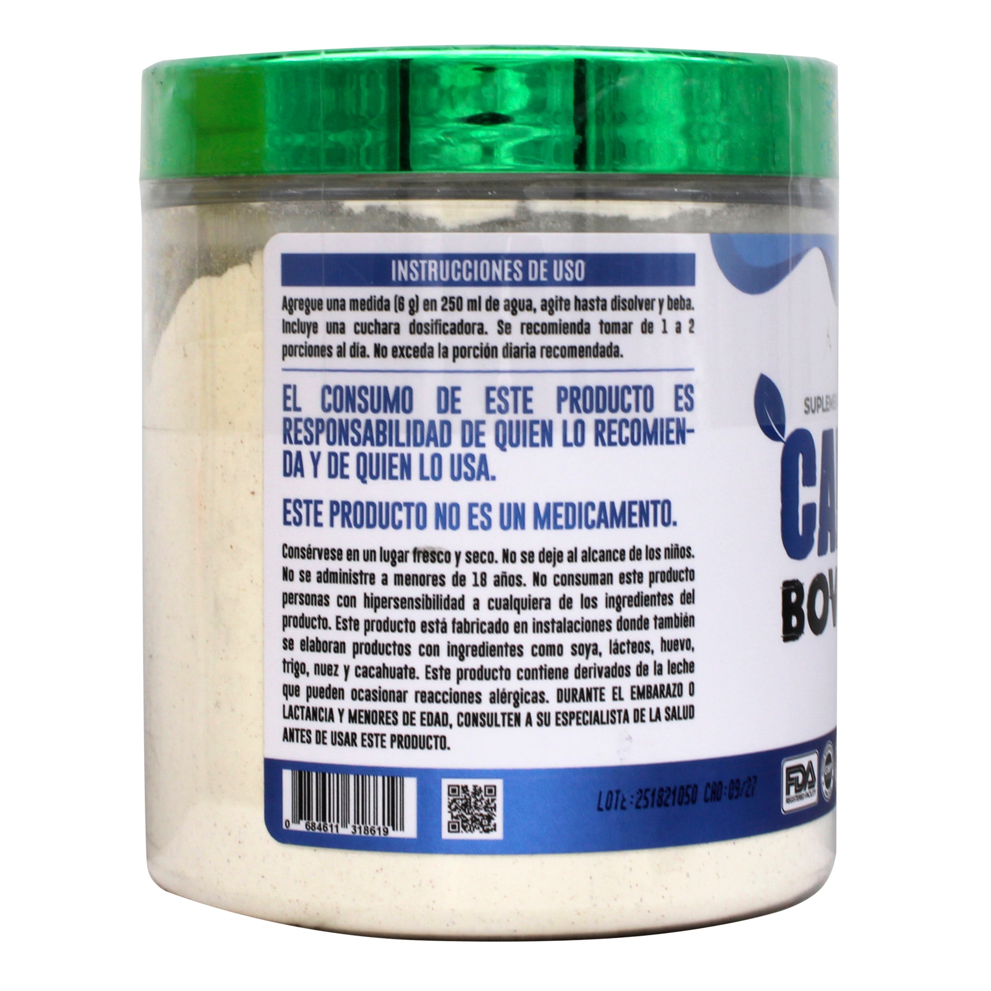 Calostro Bovino Naturals Banana Canela 180 G