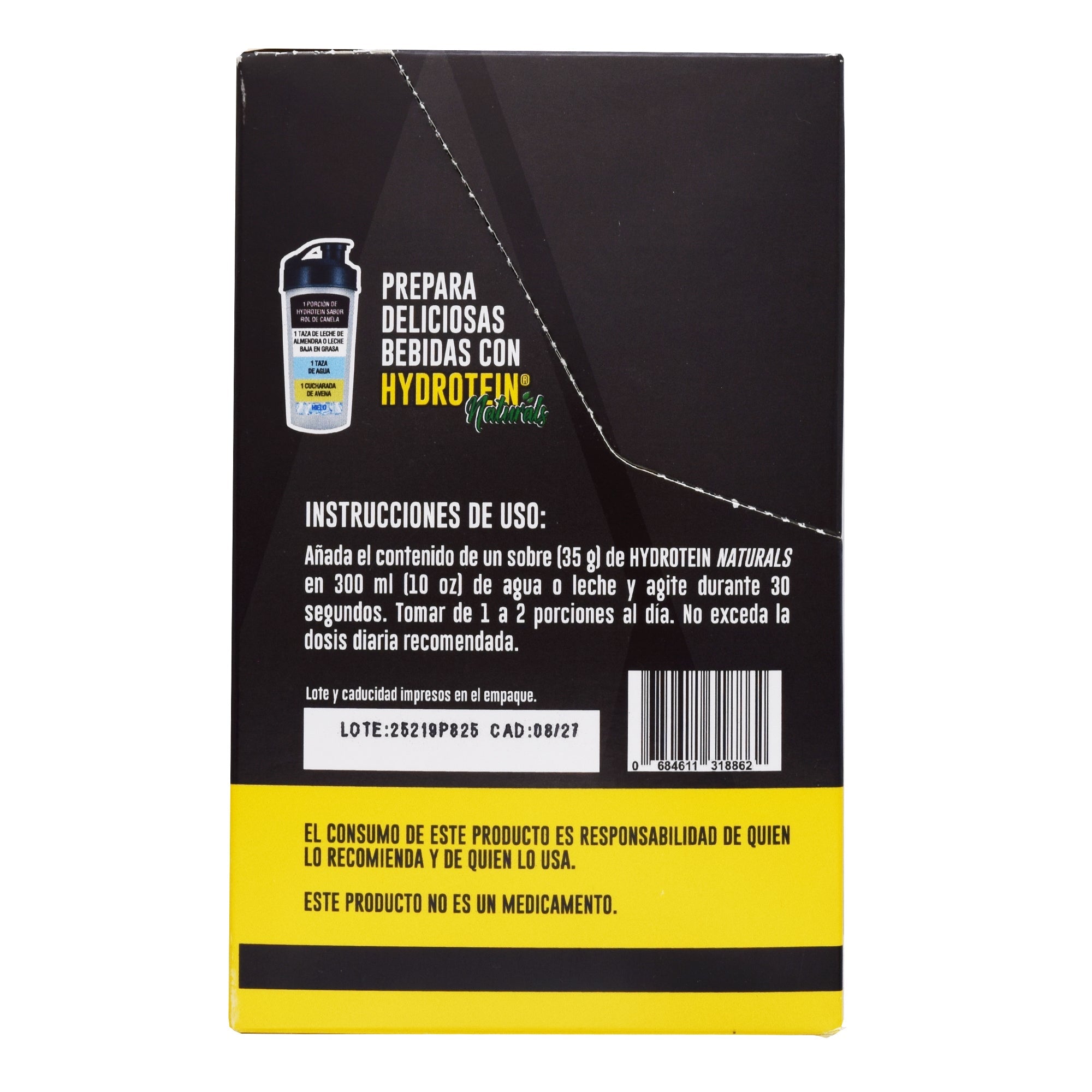 Whey Protein Probioticos Naturals Rol De Canela 35 G (PAQUETE 10)