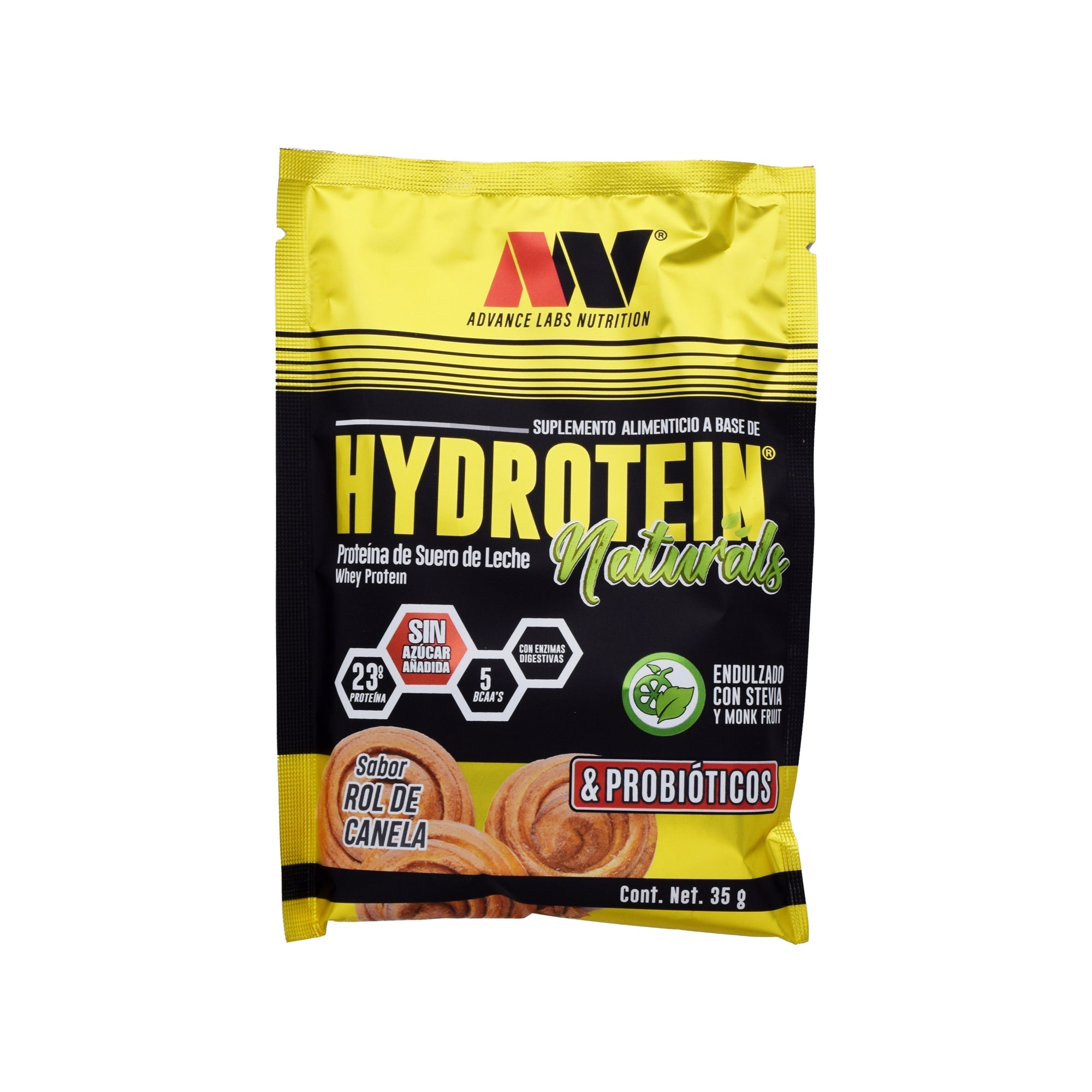 Whey Protein Probioticos Naturals Rol De Canela 35 G (PAQUETE 10)