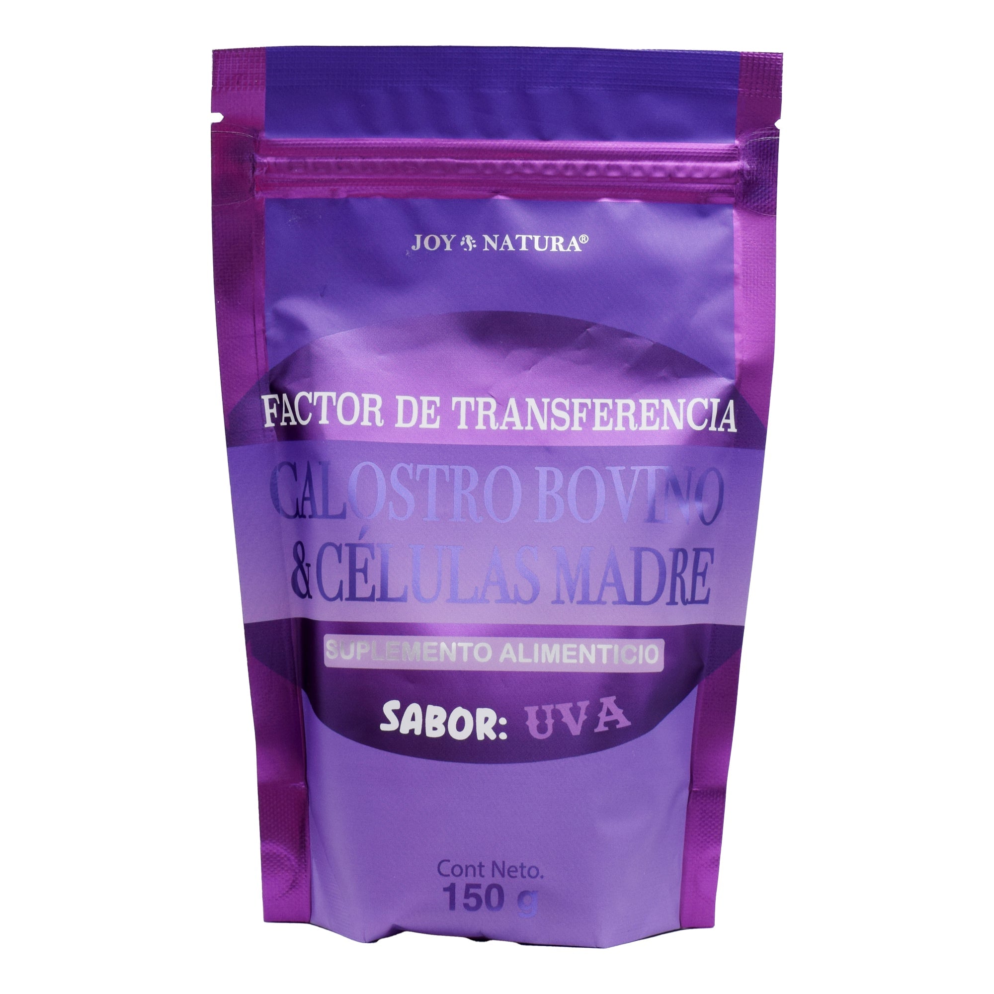 Factor De Transferencia Calostro Bovino Y Celulas Madre Uva 150 G