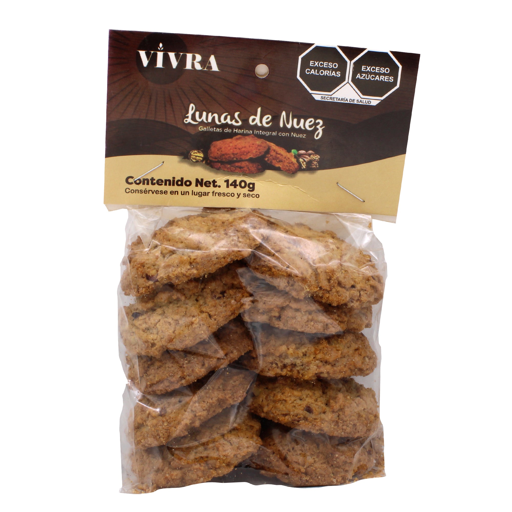 Galleta Lunas De Nuez 140 G