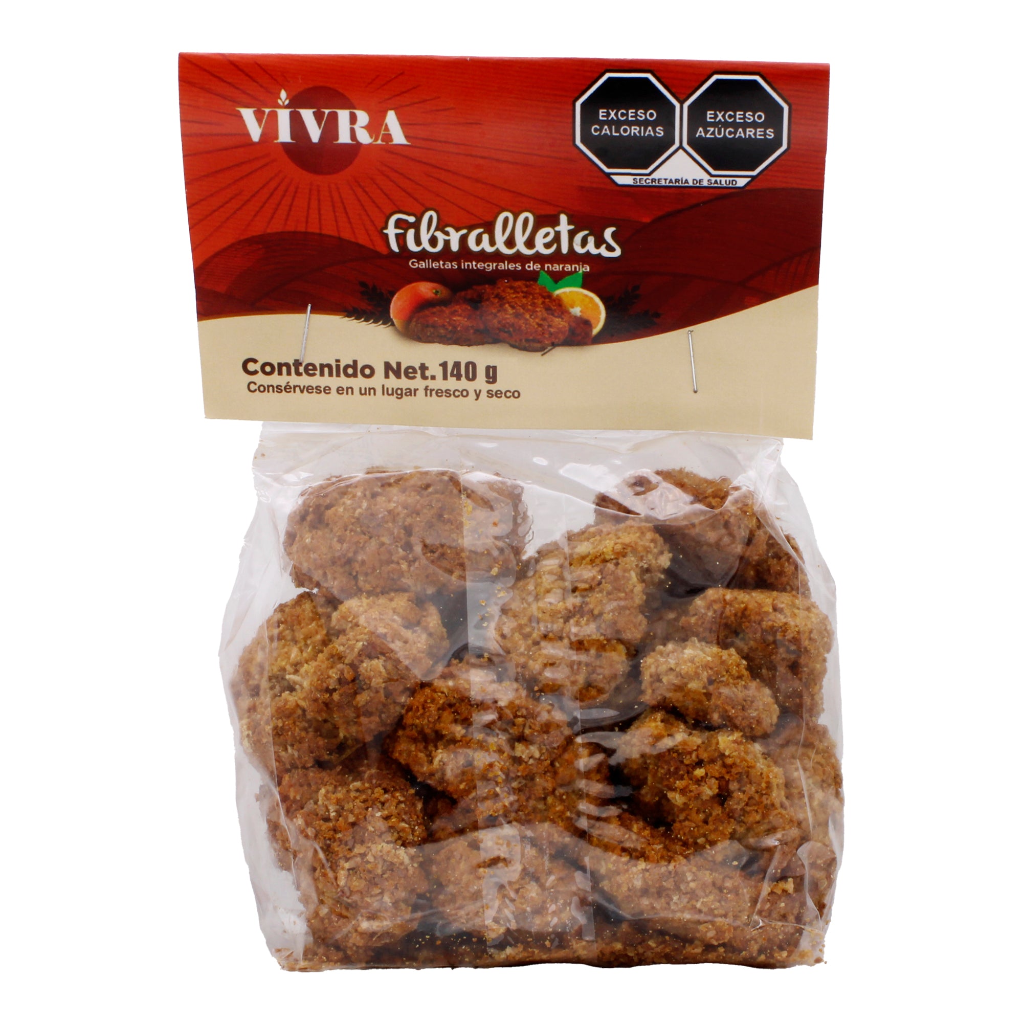 Galleta Fibralletas De Naranja 140 G