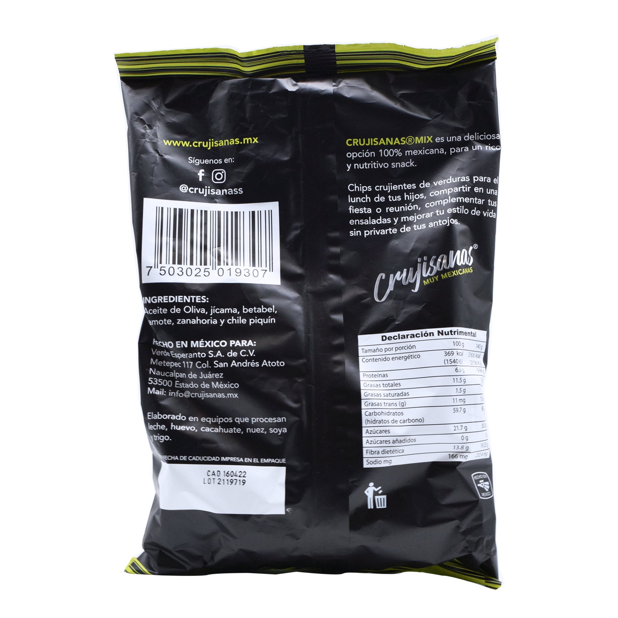 Chips De Verdura 140 G