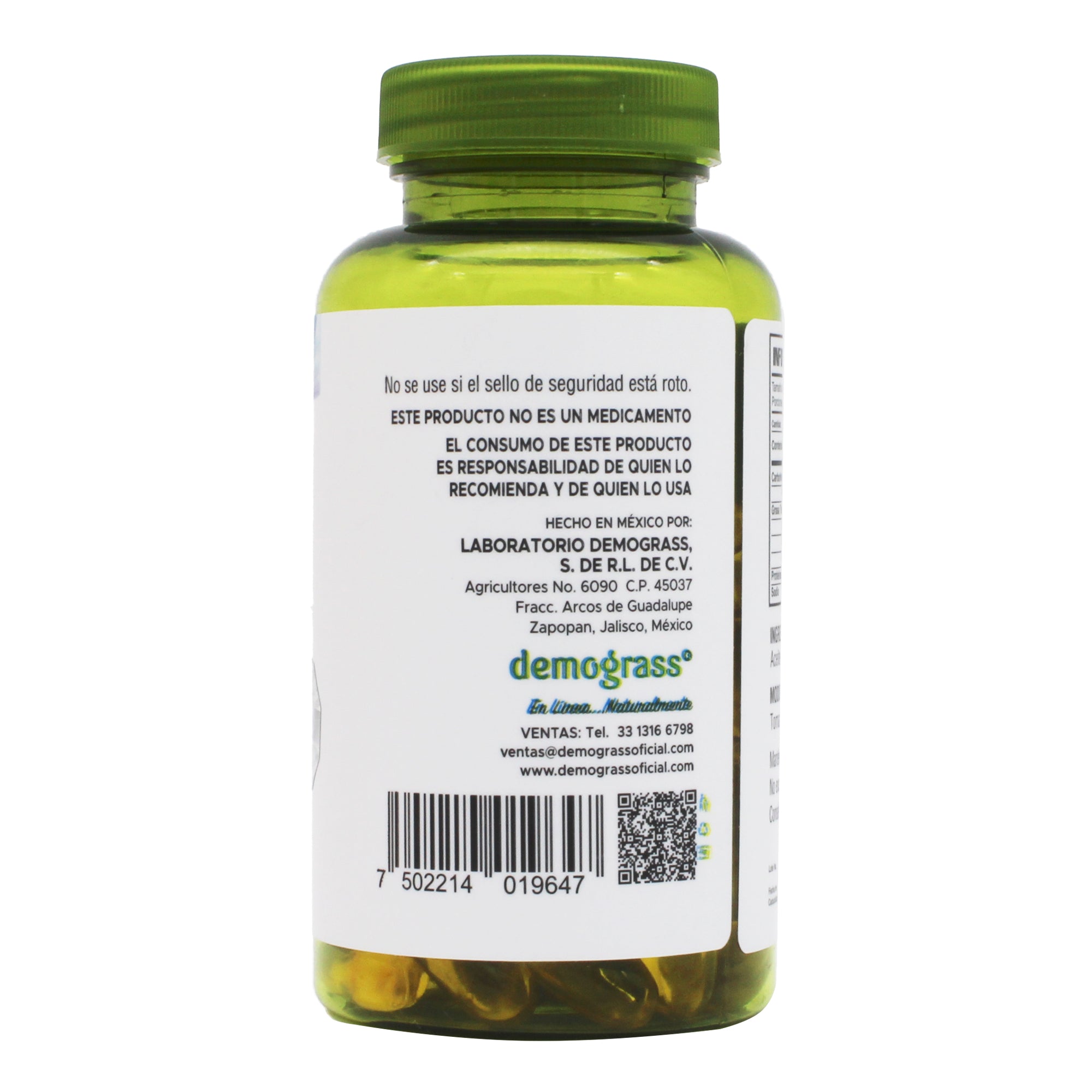 Aceite De Oliva  60 Perlas