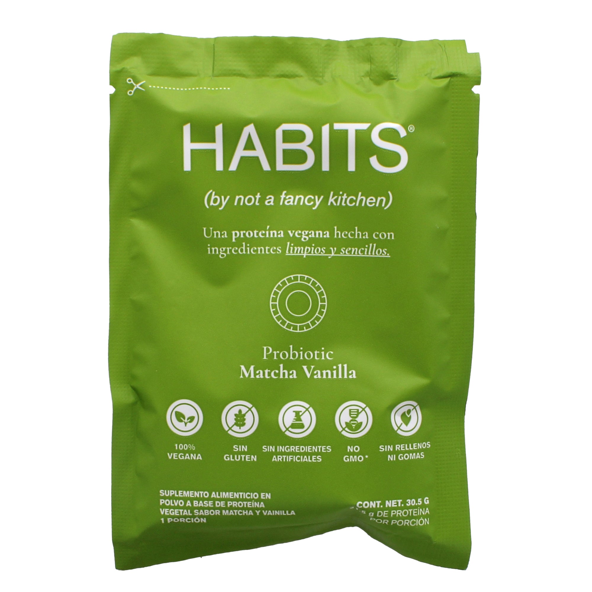 Proteina Vegetal Matcha Vanilla 30.5 G (PAQUETE 16)