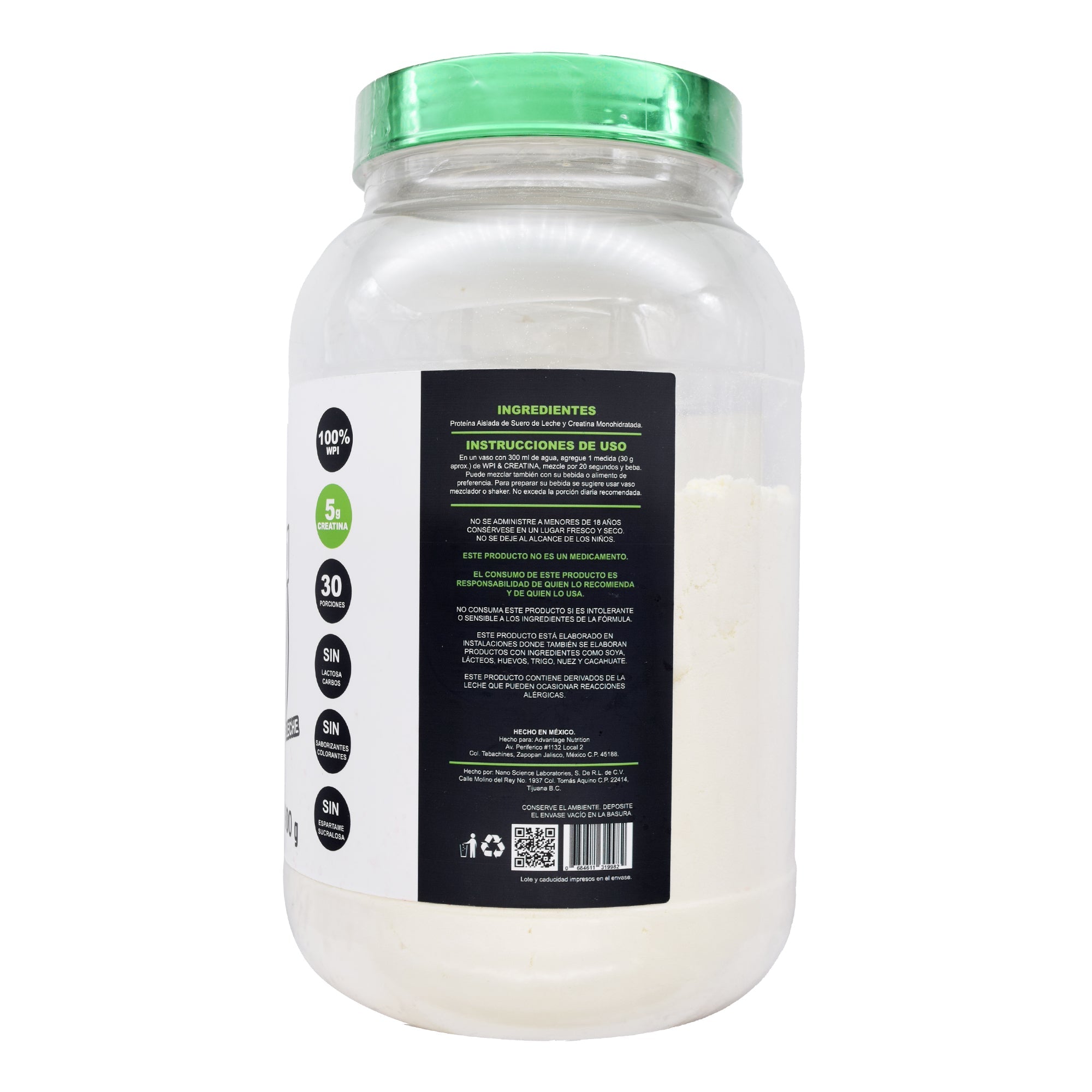 Wpi Y Creatina 900 G