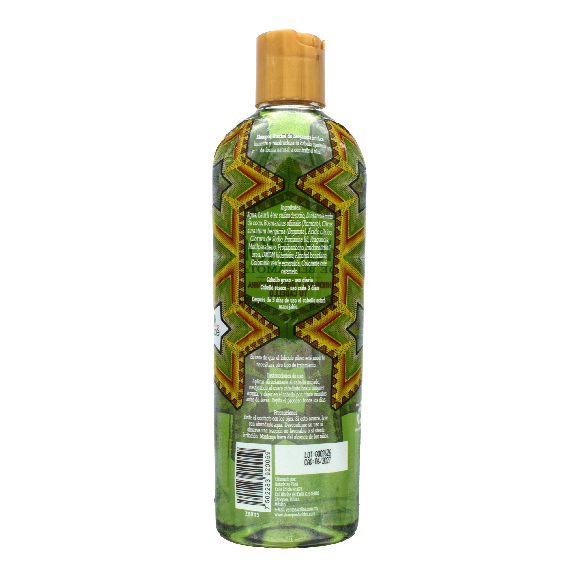 Shampoo  Bergamota 400 Ml