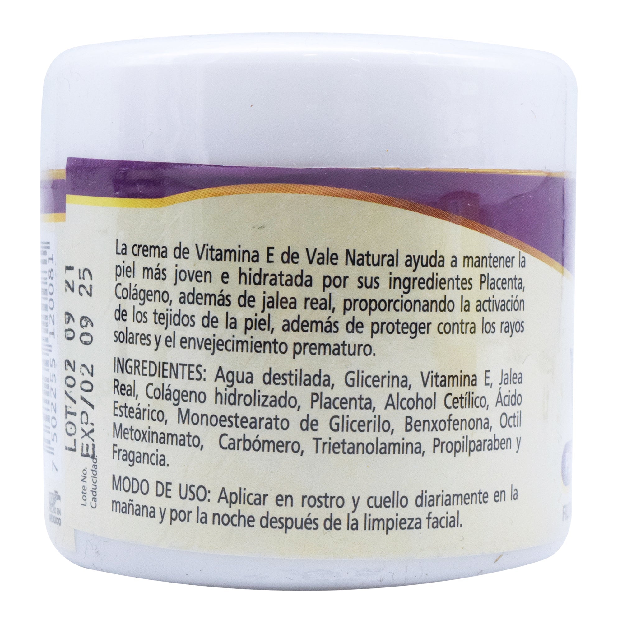 Crema Vit E Y Placenta Fps 50 120 Grs