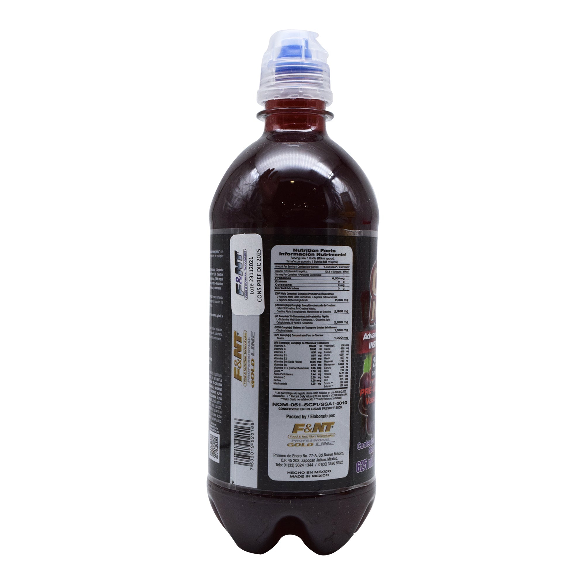 Oxido Nitrico 625 Ml