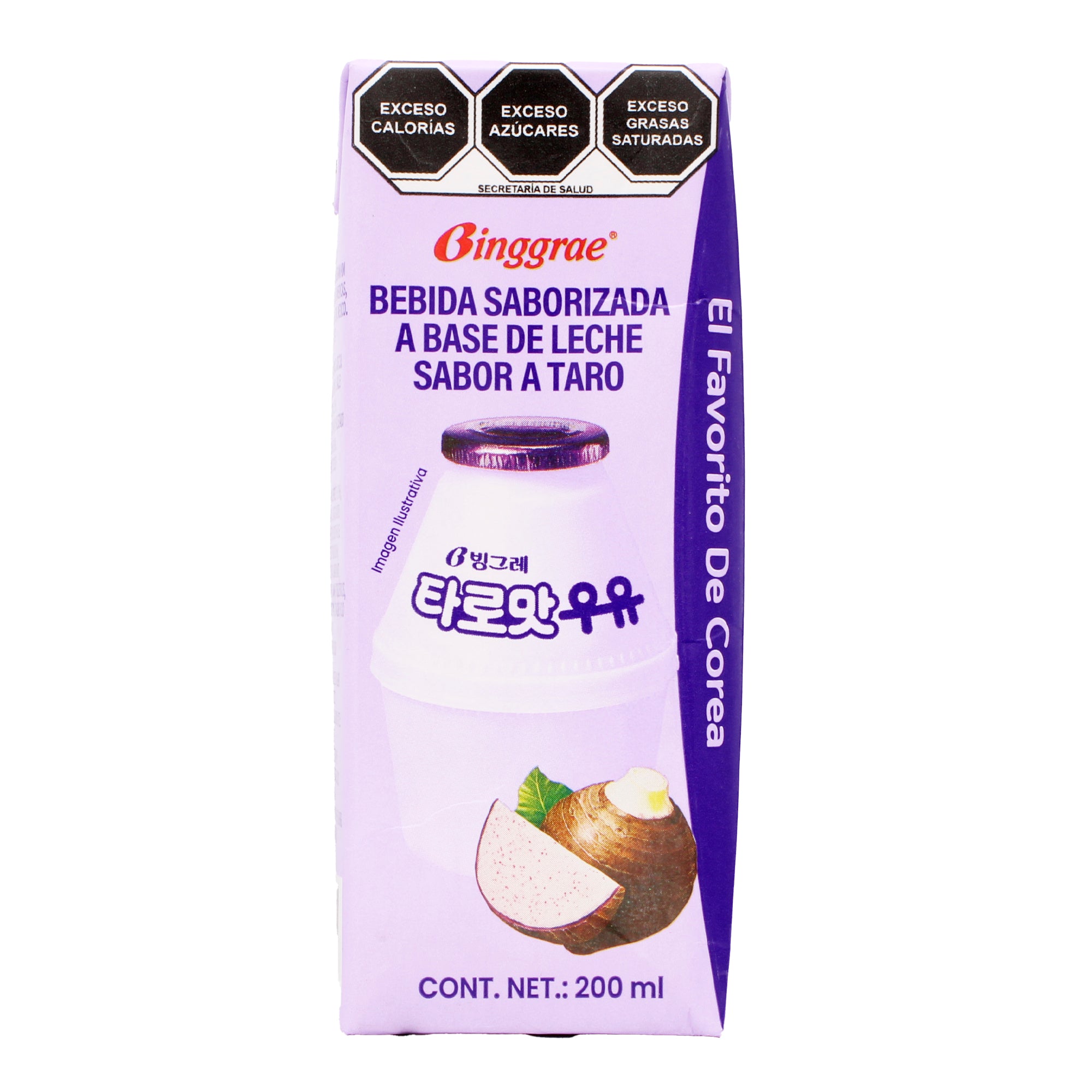 Bebida A Base De Leche Taro 200 Ml