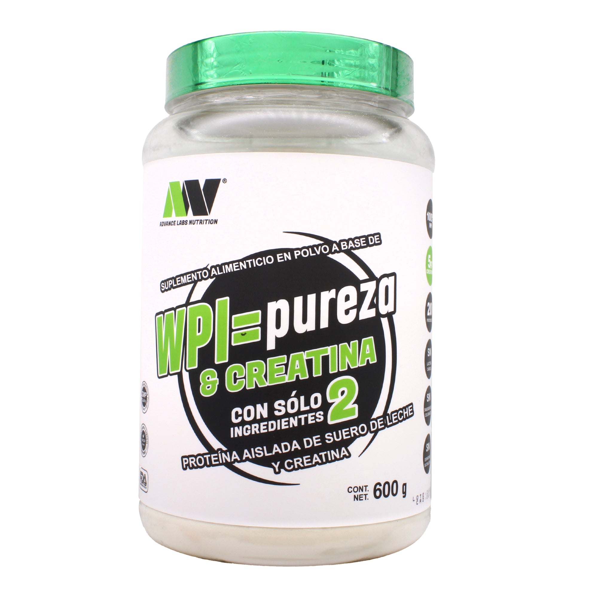Wpi Pureza Y Creatina 600 G