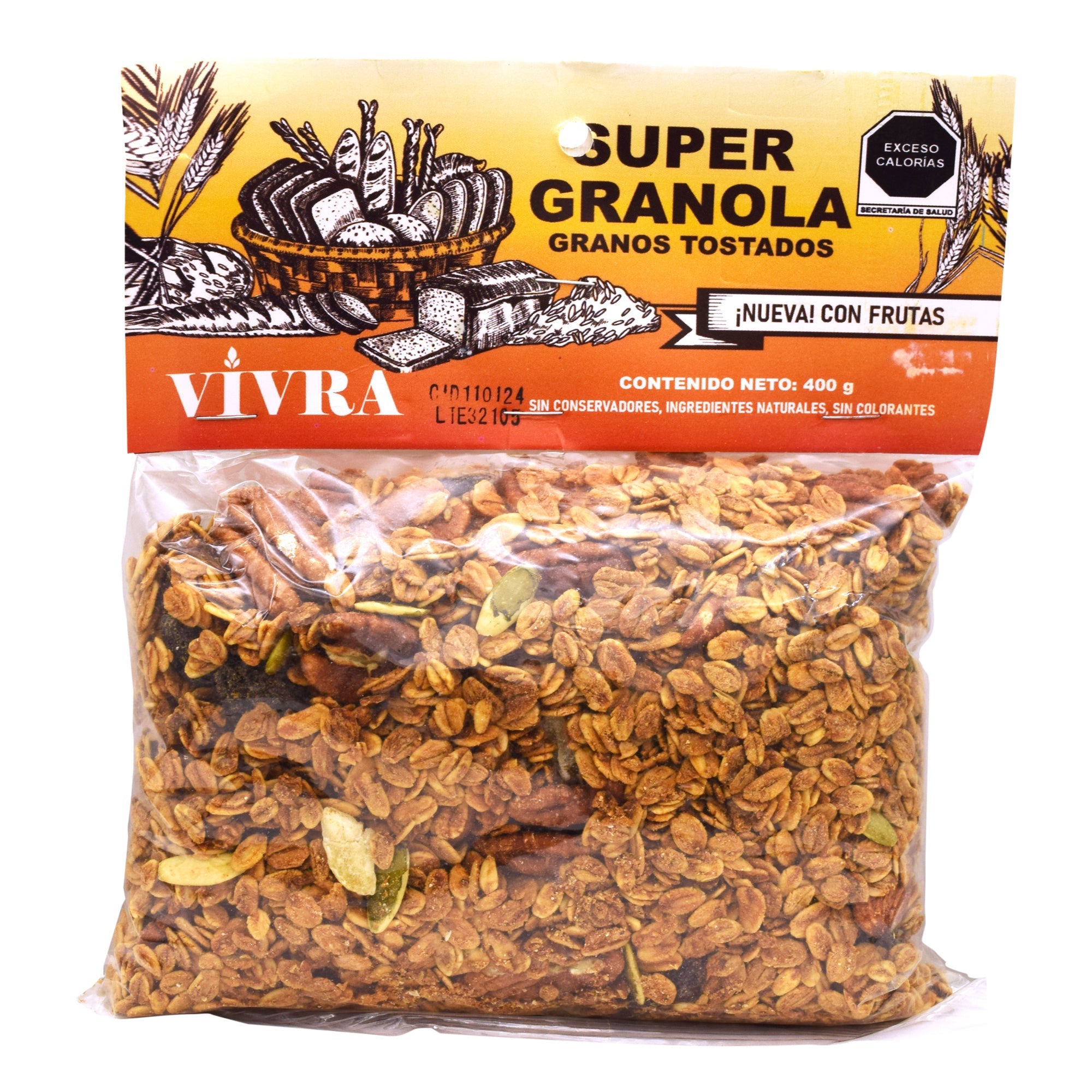 Granola Con Frutas Y Semillas 400 G