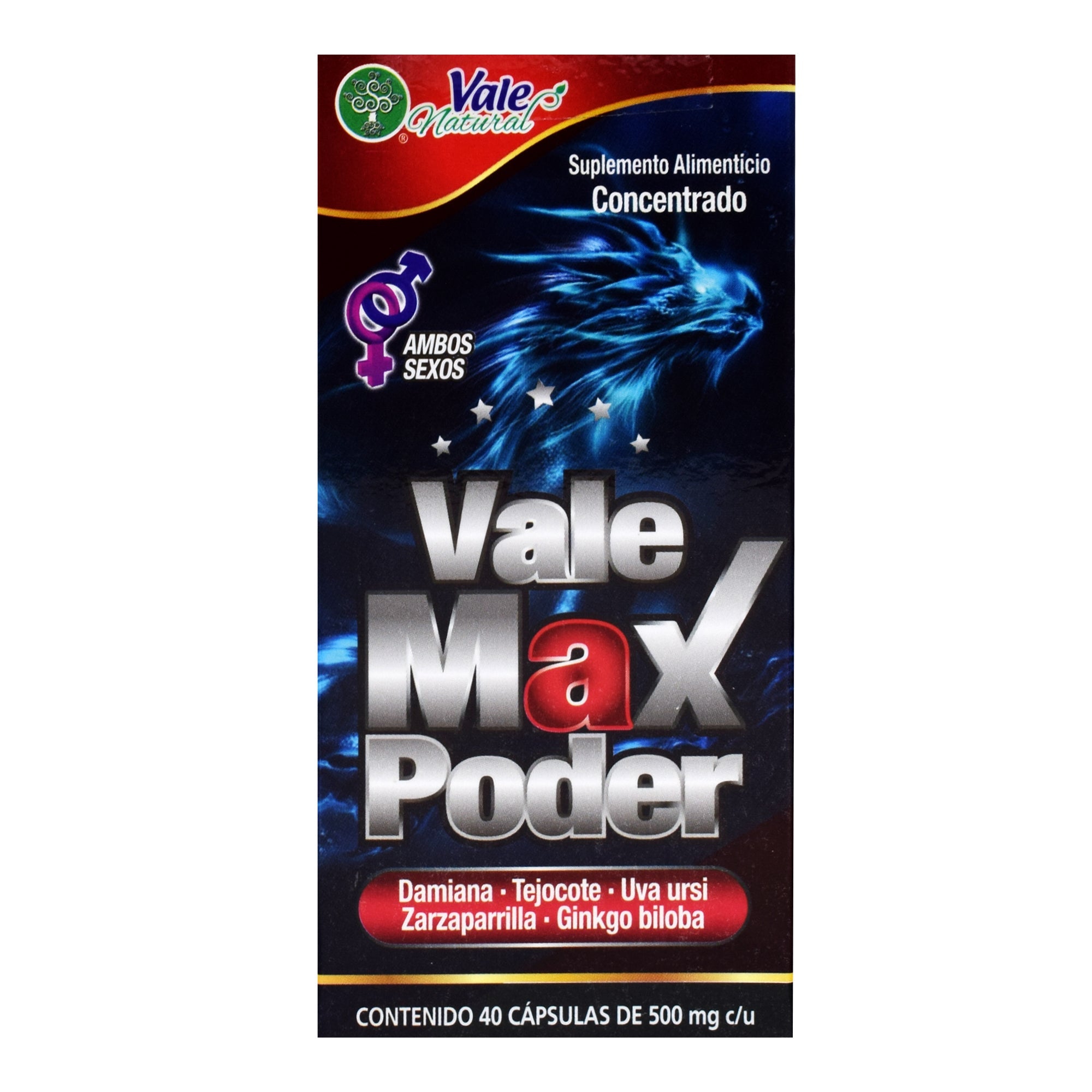 Vale Max Poder 40 Cap