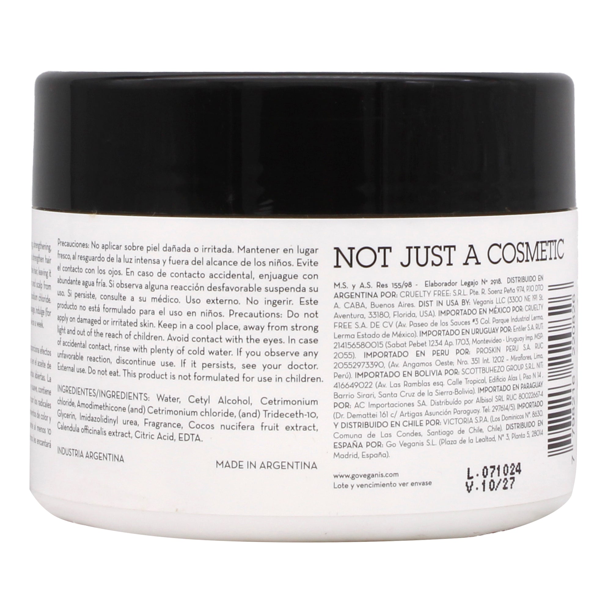 Mascara Capilar Coco Calendula 250 Ml