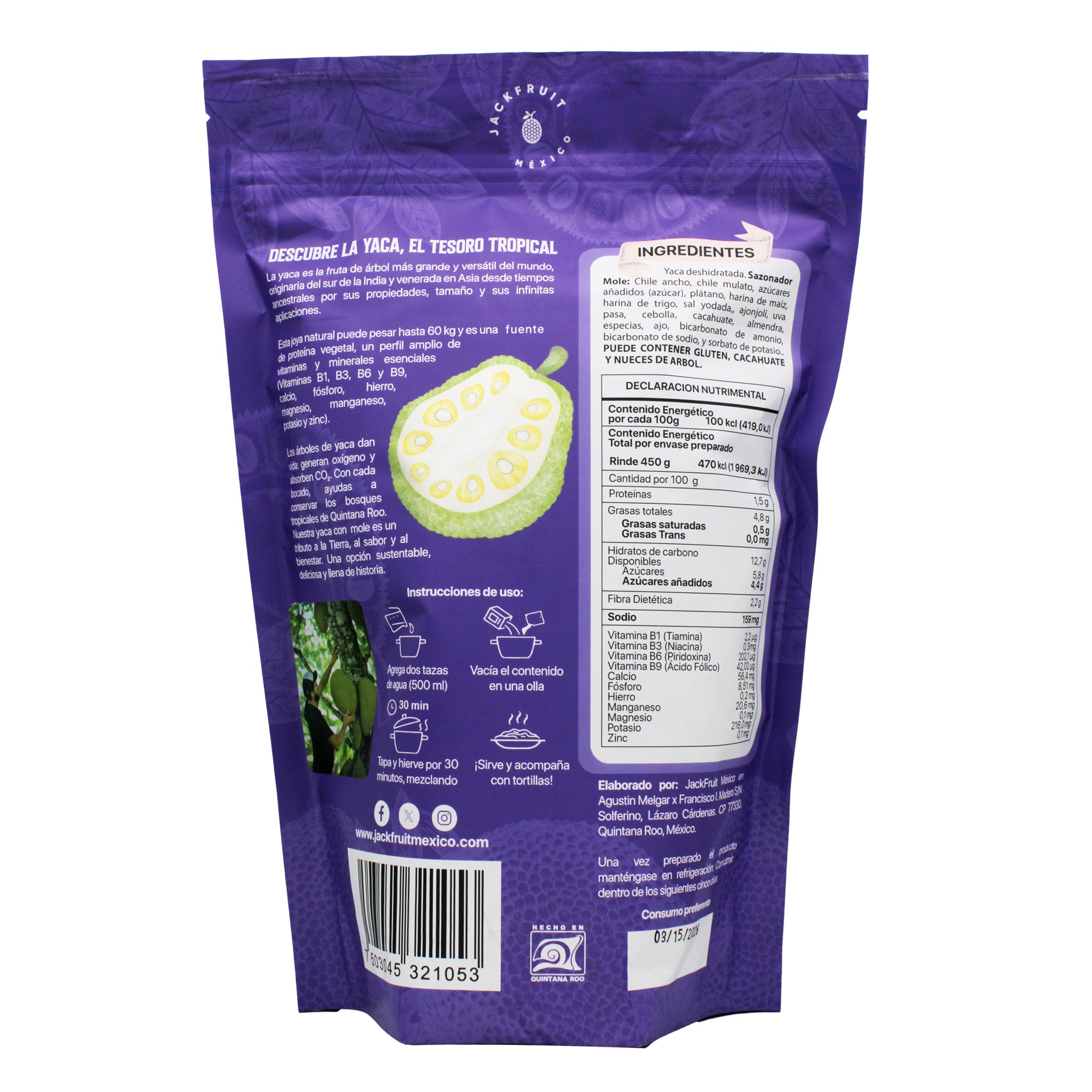 Carne De Yaca Mole 150 G