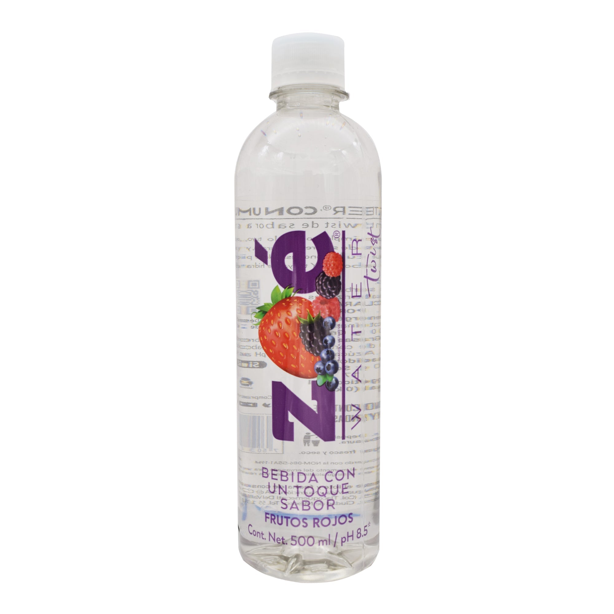 Agua Alcalina Sab Frutos Rojos 500 Ml