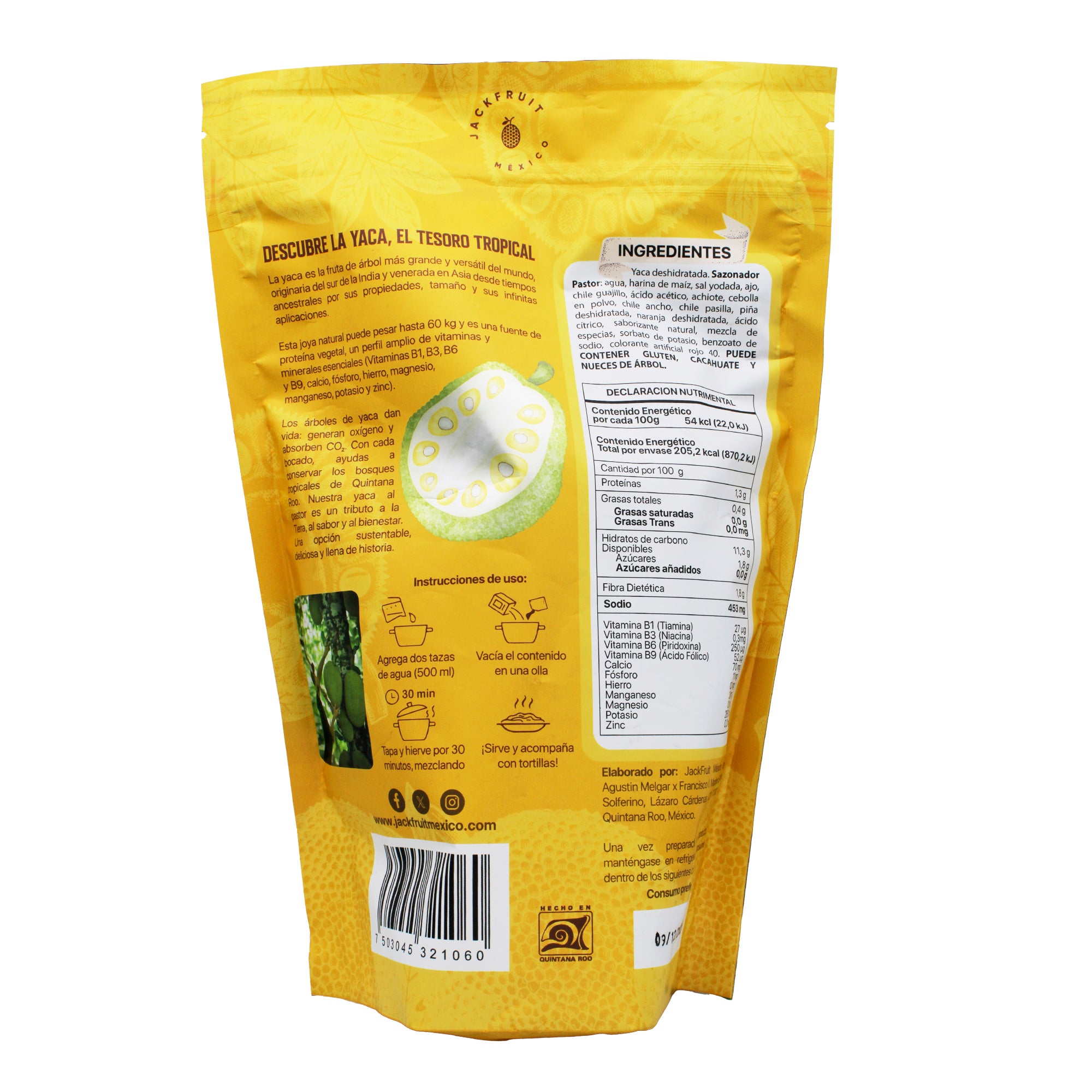 Carne De Yaca Al Pastor 90 G