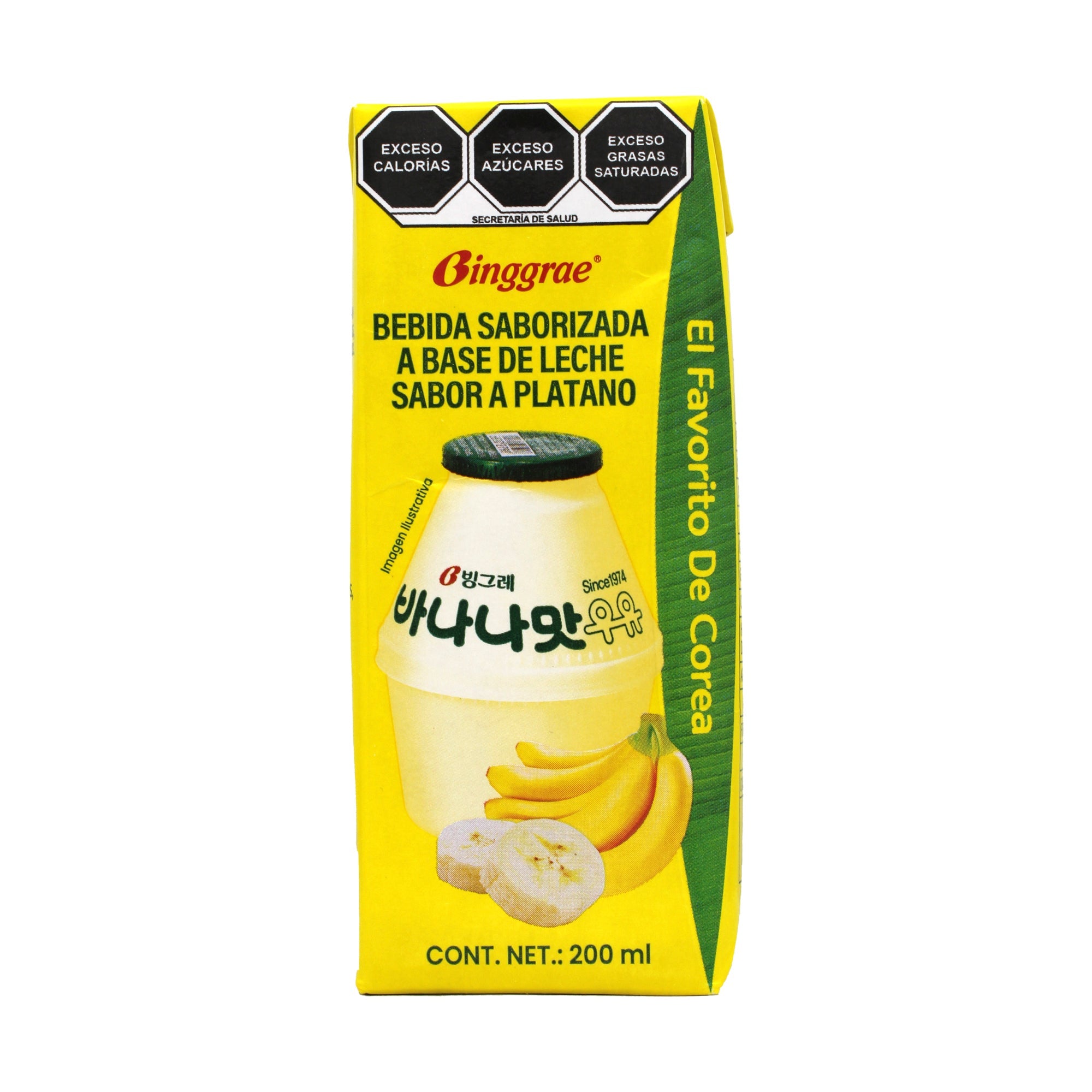 Leche Entera Platano 200 Ml