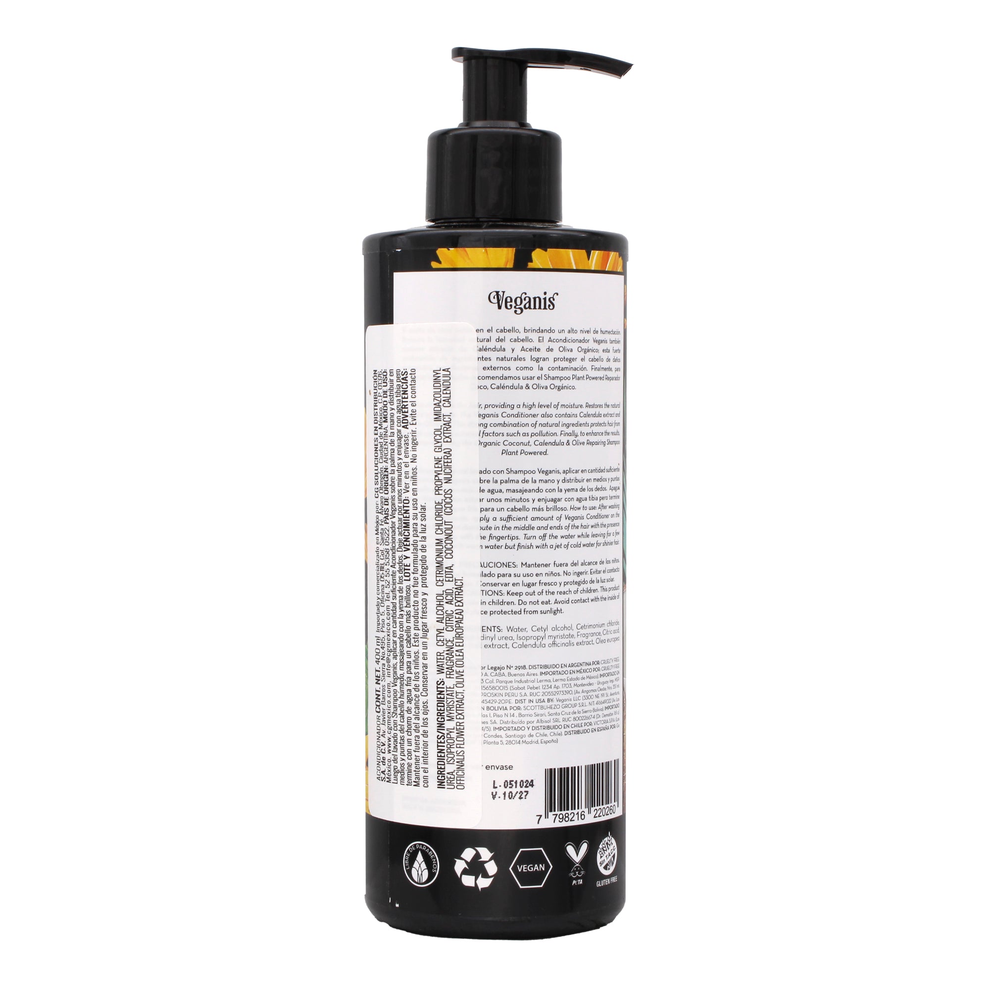 Acondicionador Coco 400 Ml