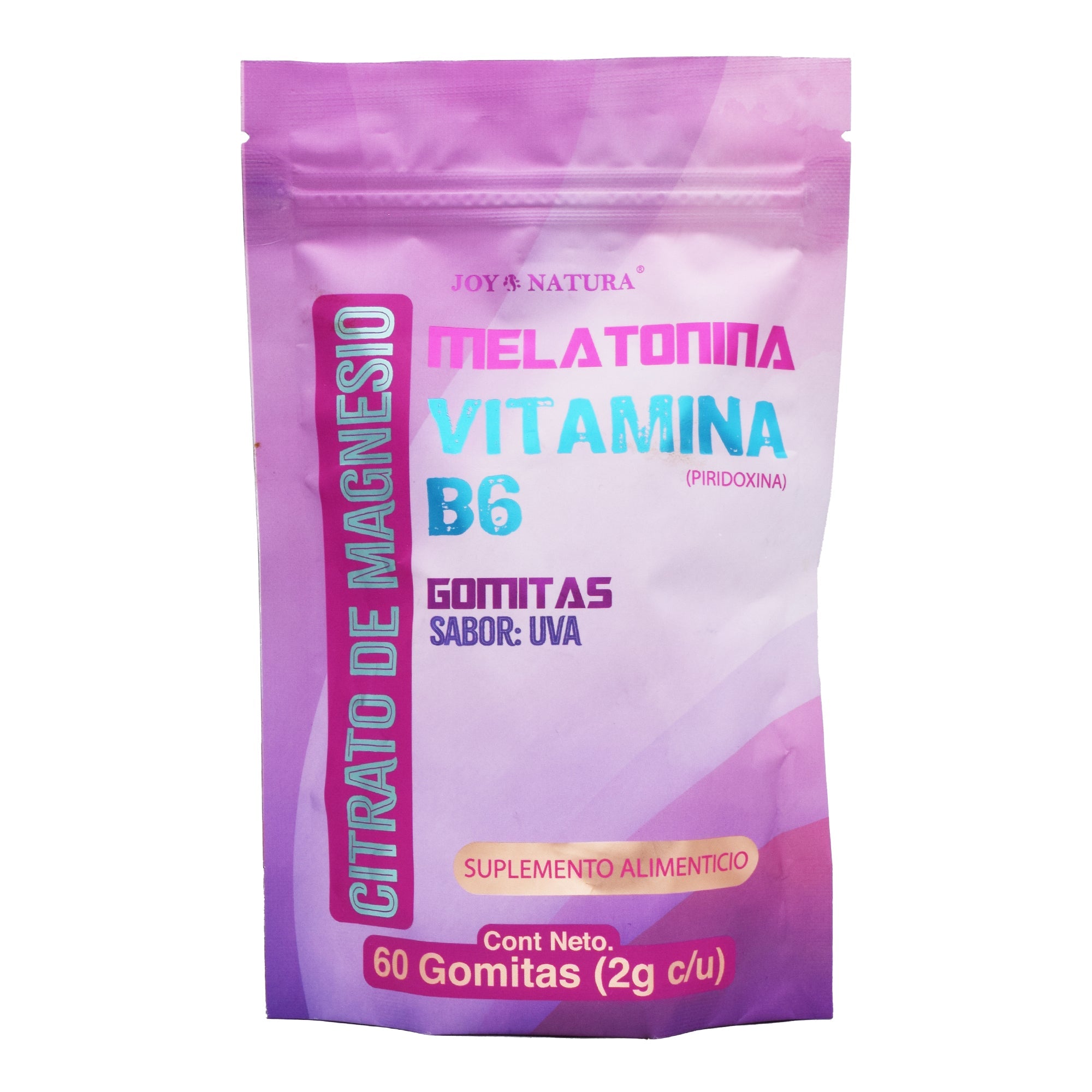 Citrato De Magnesio Uva 60 Gomitas