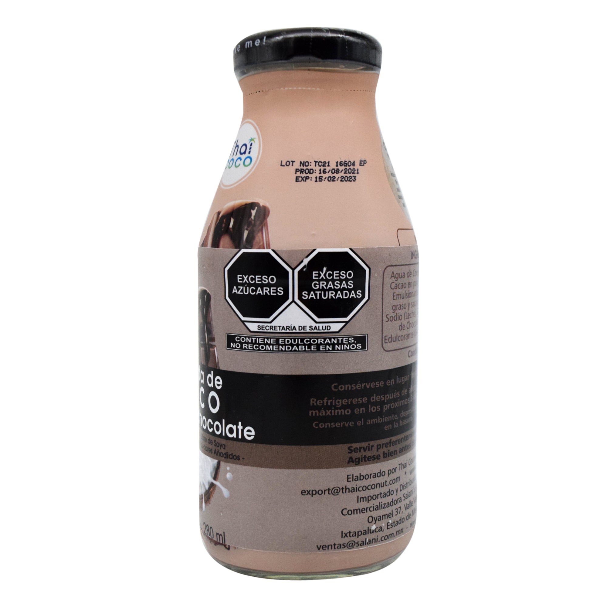 Bebida De Coco Sab Chocolate 280 Ml