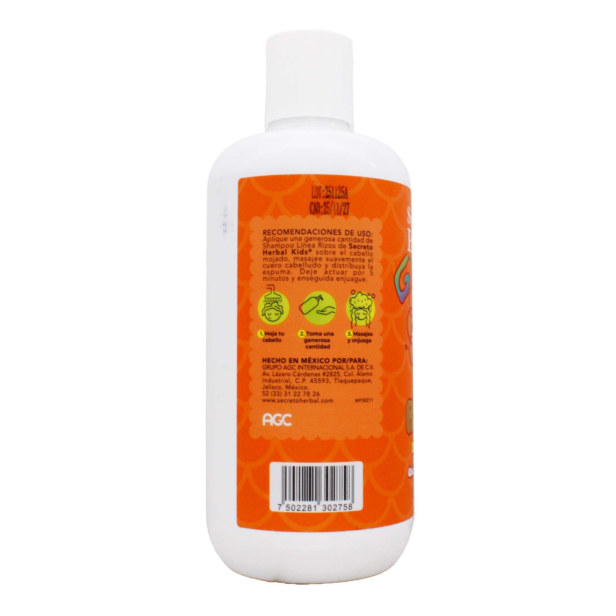 Shampoo Rizos Kids Chia Ricino Karite 500 Ml