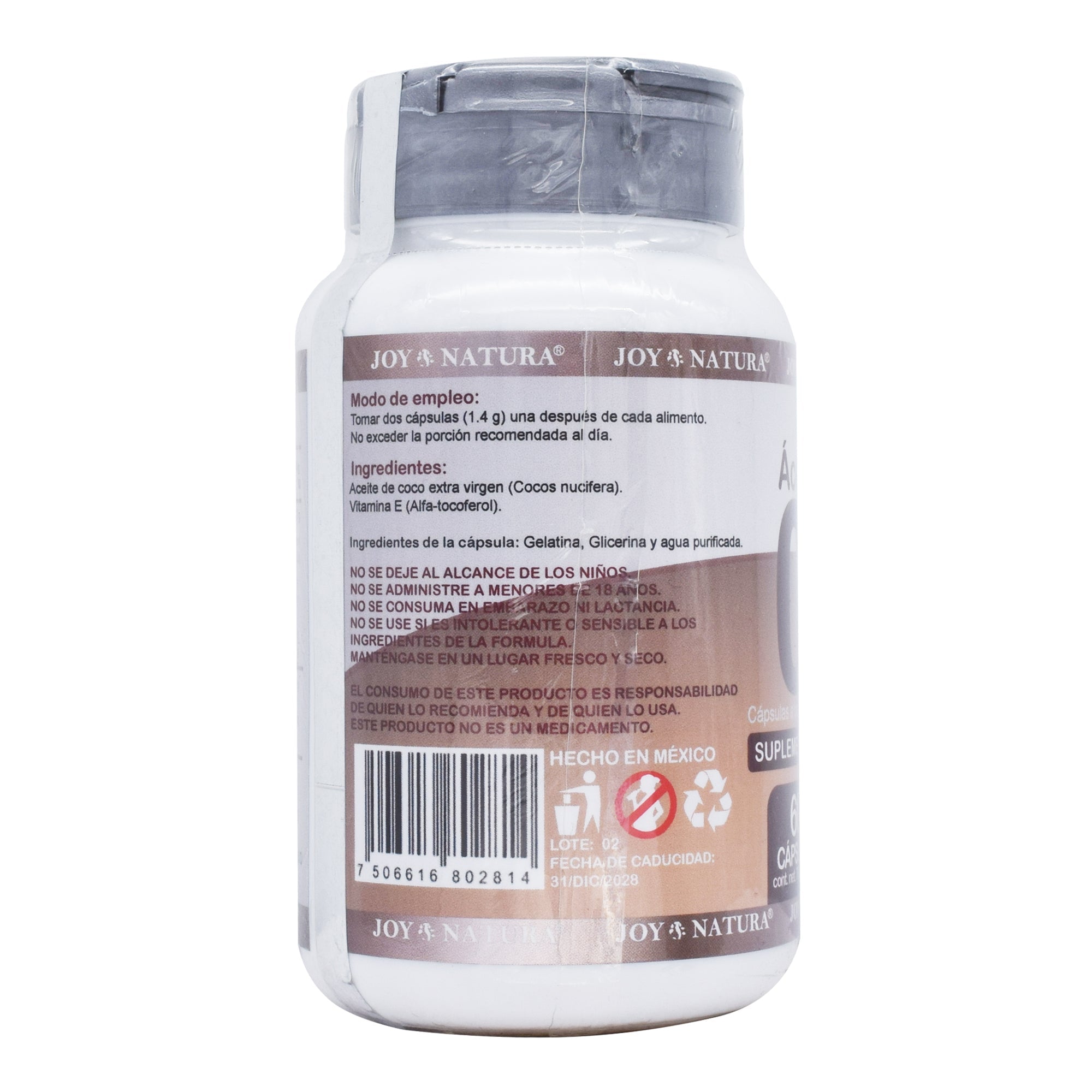 Aceite De Coco 60 Cap