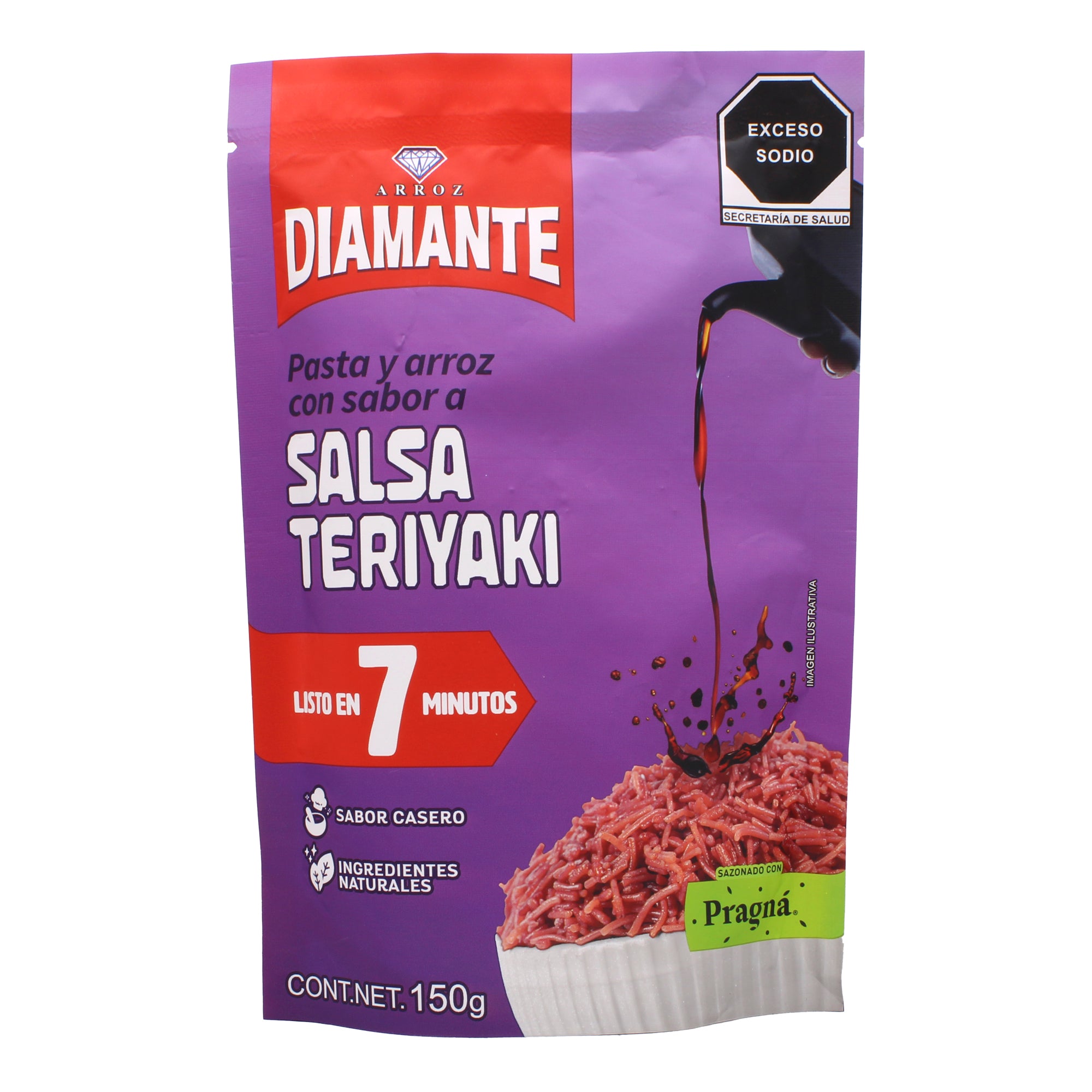 Pasta Arroz Salsa Teriyaki  Instantaneo 150 G
