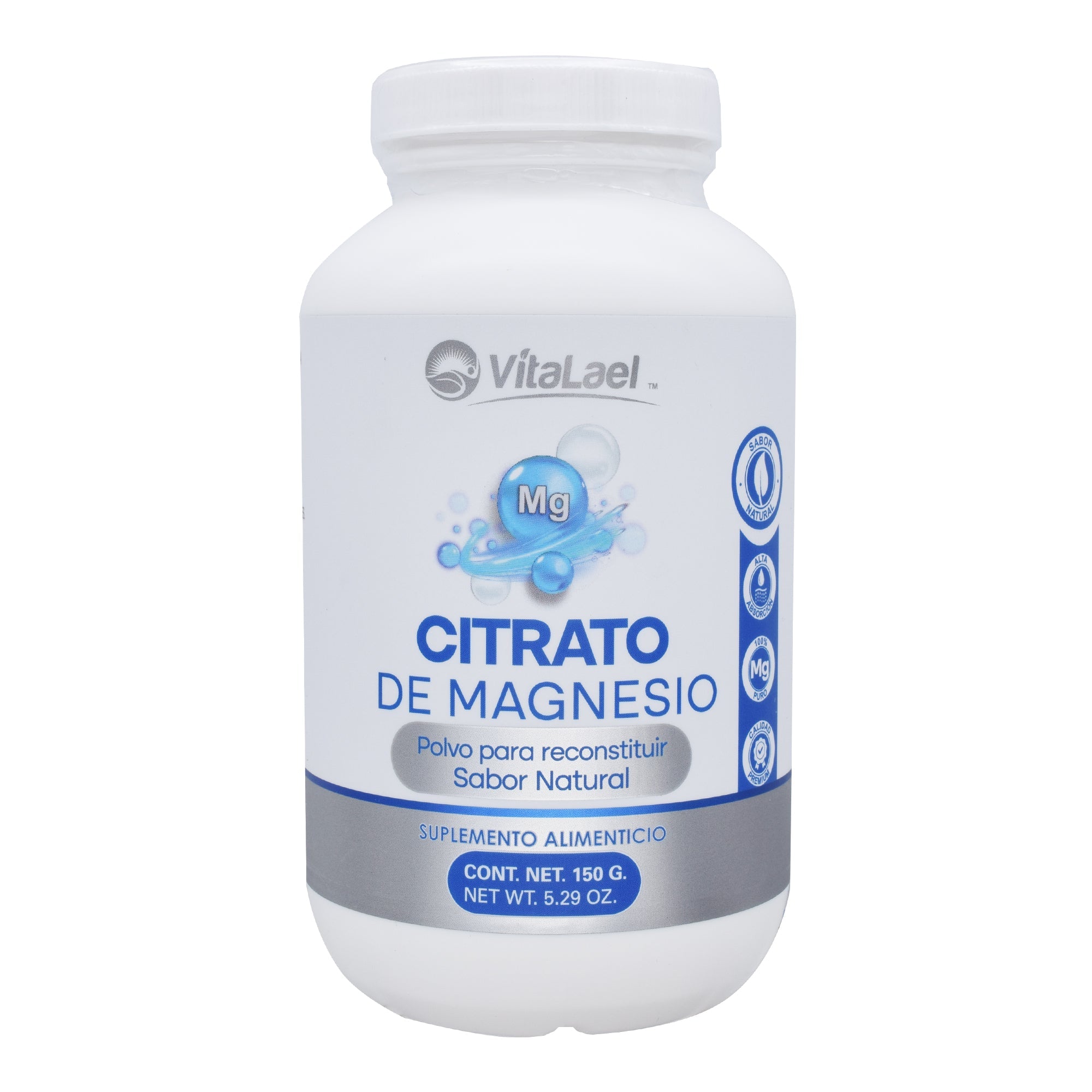 Citrato De Magnesio Natural 150 G