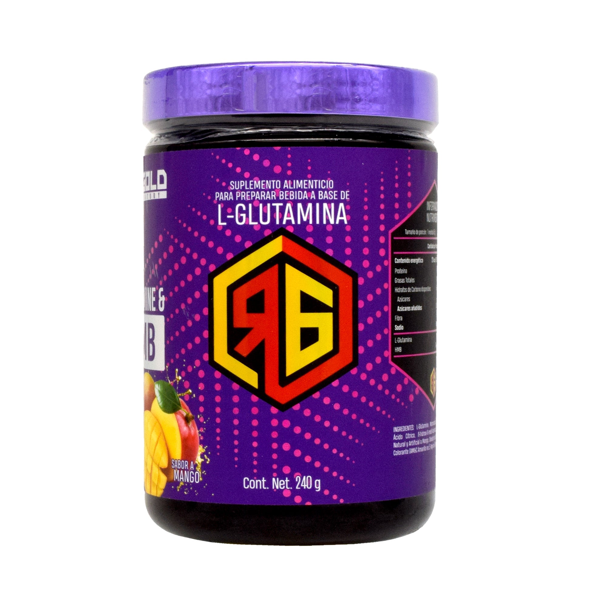 Glutamina Hmb Mango 240 G