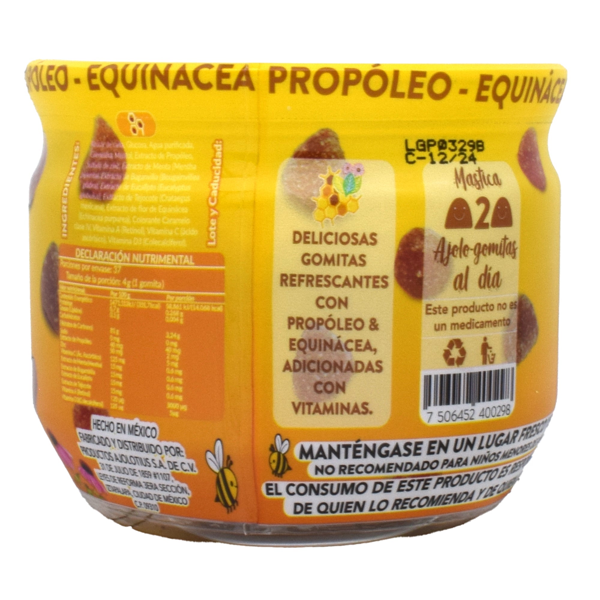 Gomitas Con Propoleo Y Vitaminas 148 G