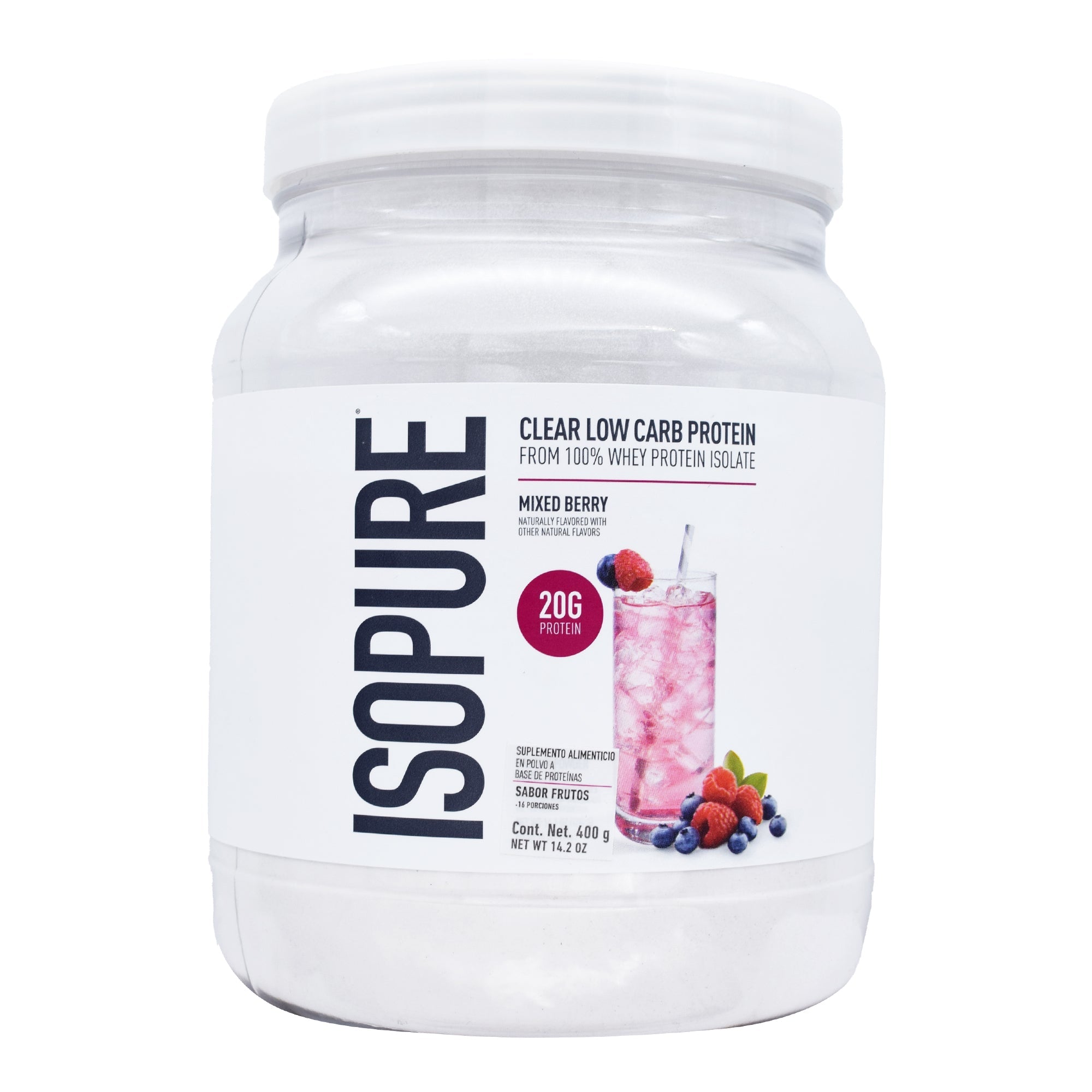Isopure Zero Carb Mixed Berry 400 G