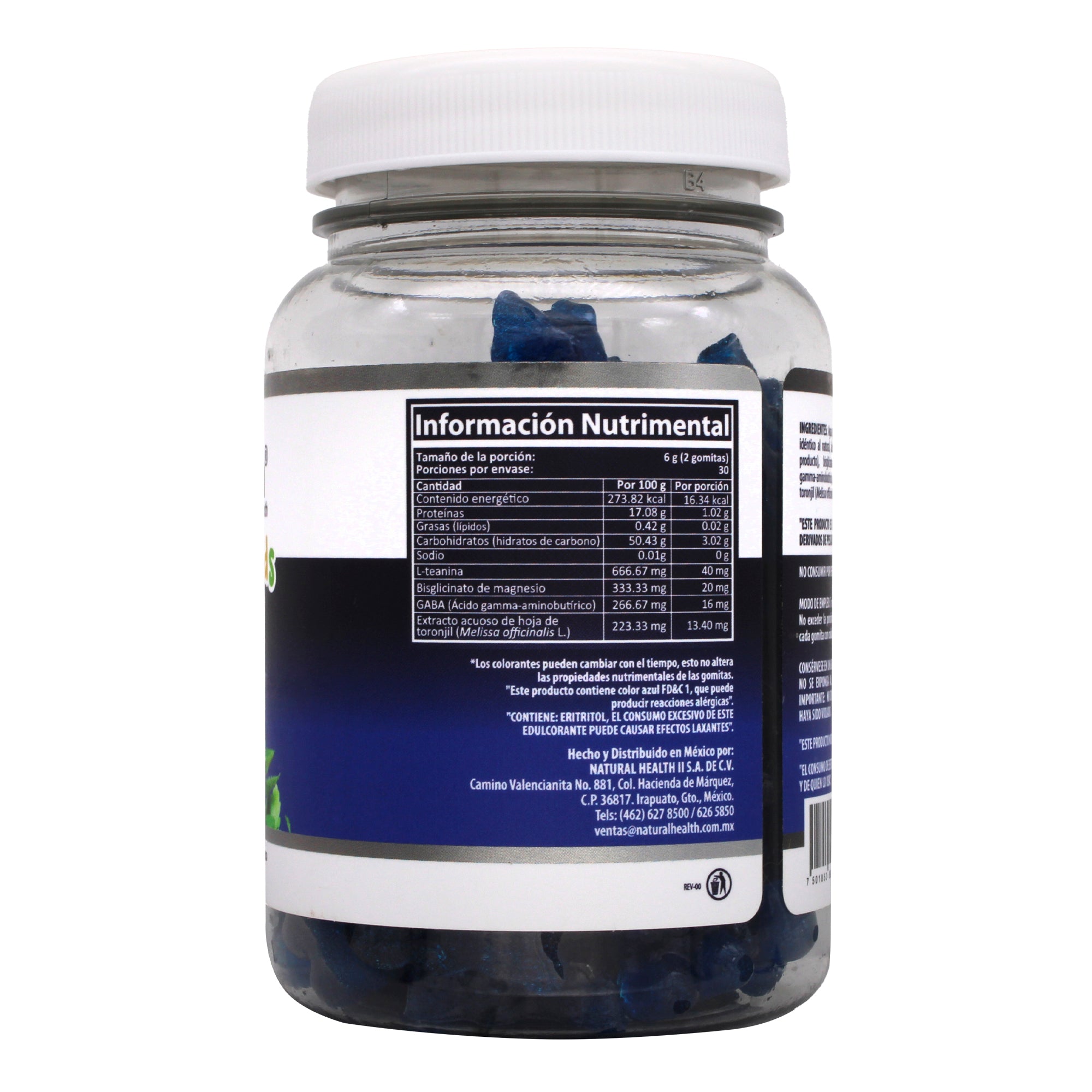 Rlx Zn Kids Mora Azul 60 Gomitas