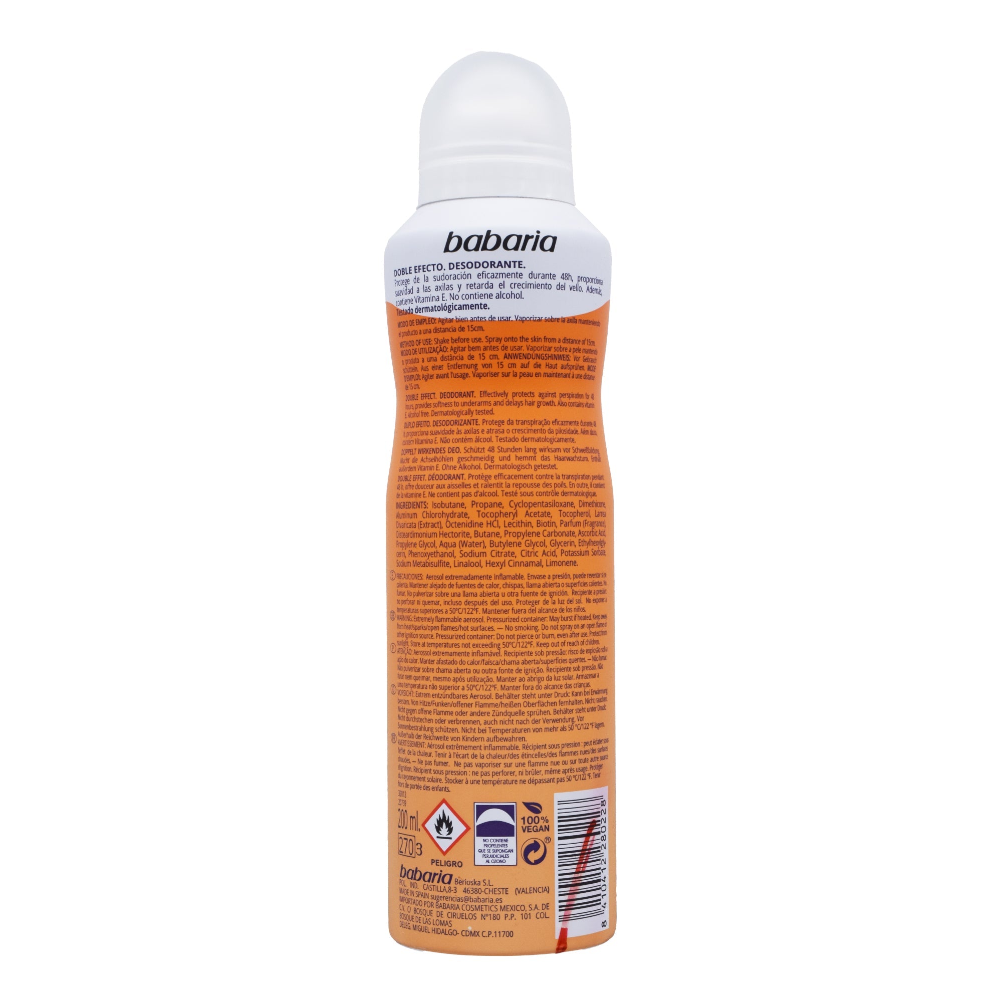 Antitranspirante Vitamina E 200 Ml