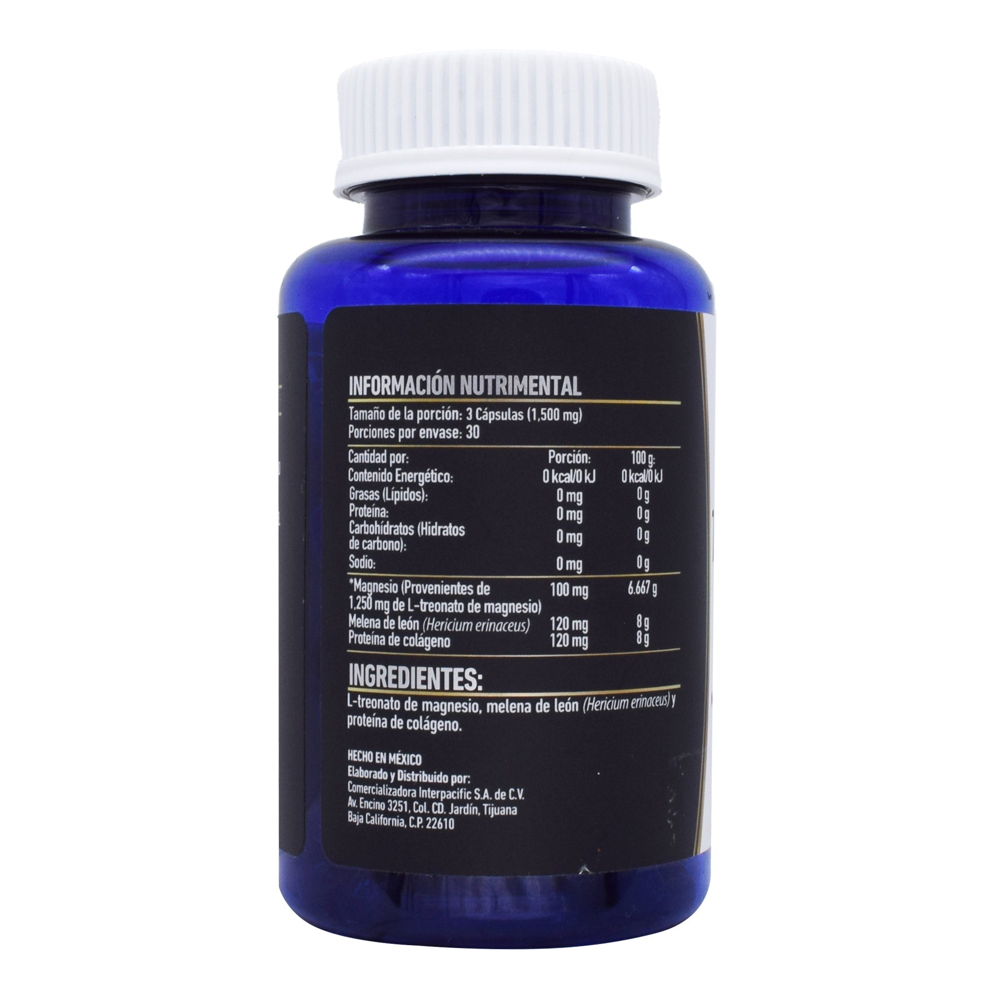 Treonato De Magnesio 90 Cap