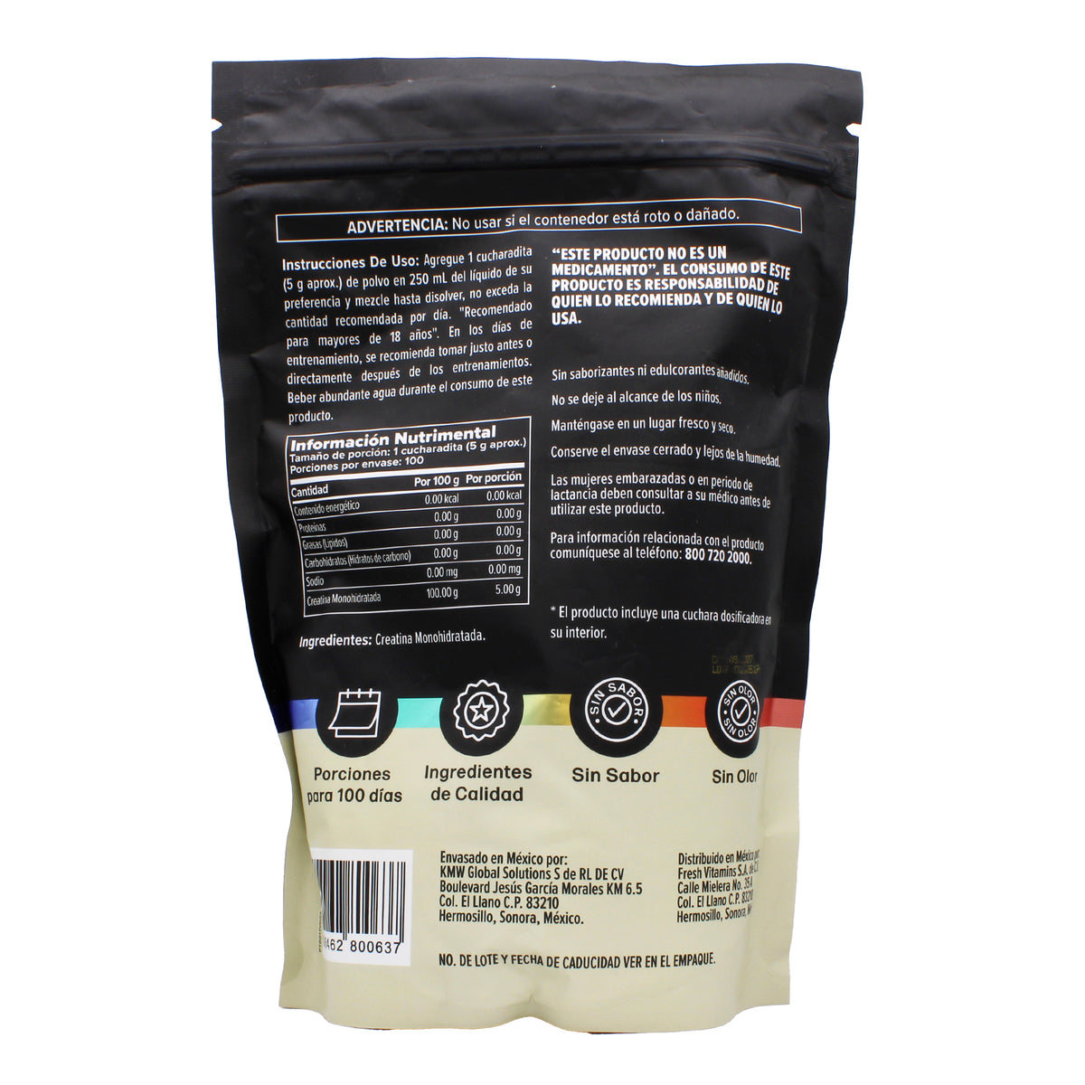 Creatina Monohidratada 500 G