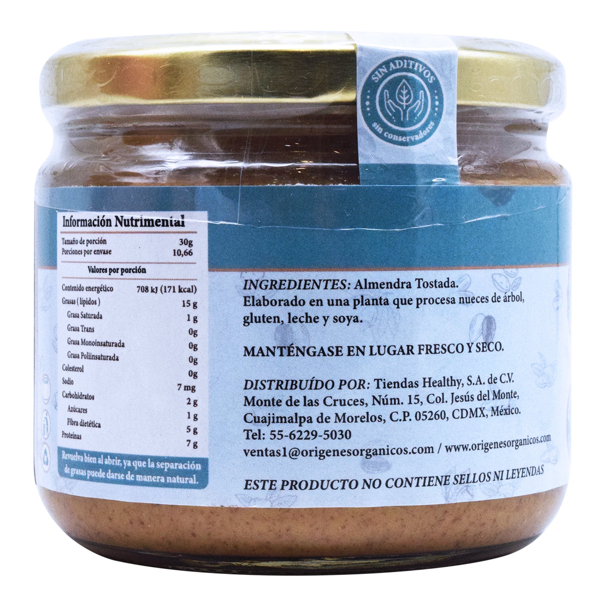 Crema De Almendra 320 G