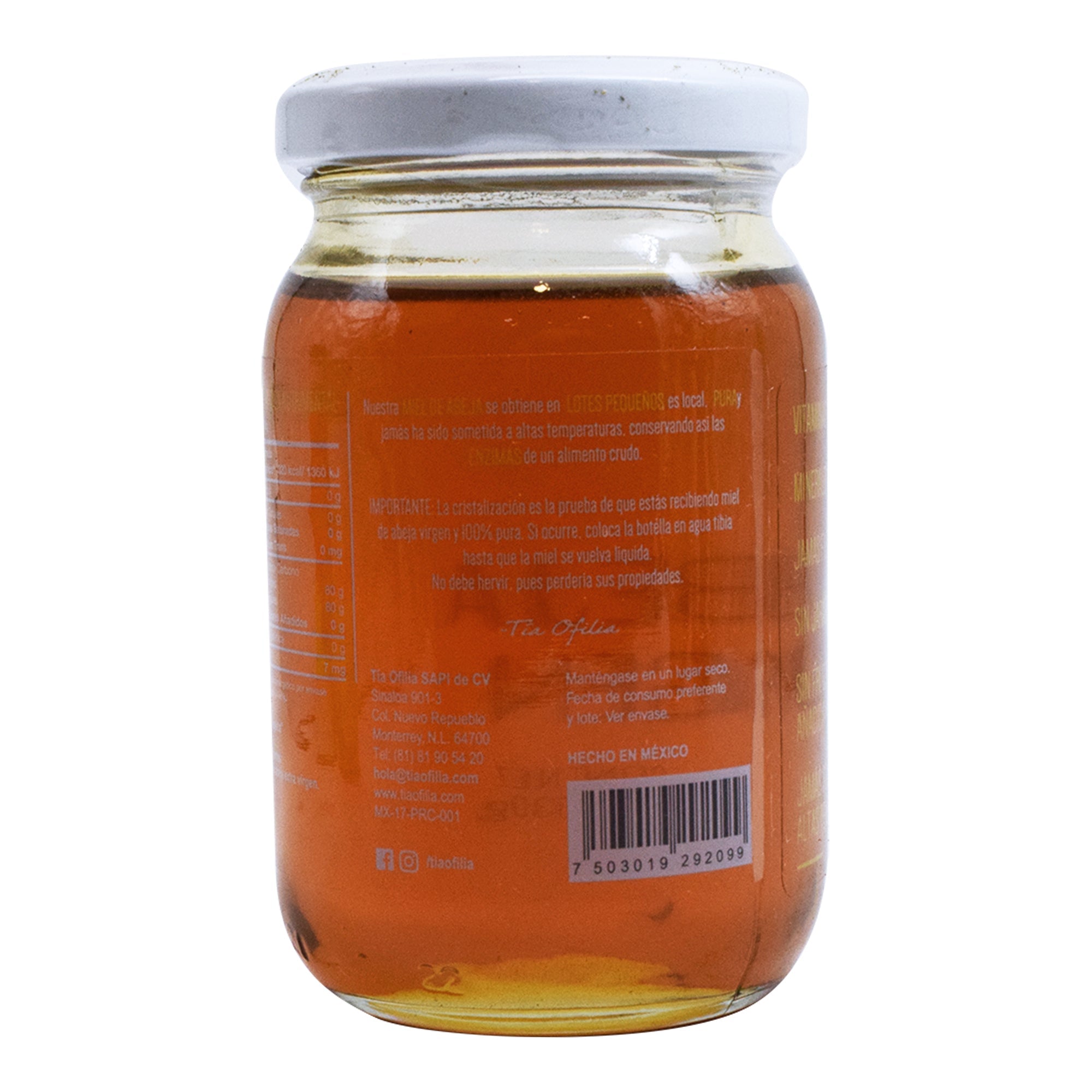 Miel De Abeja Extra Virgen 330 G