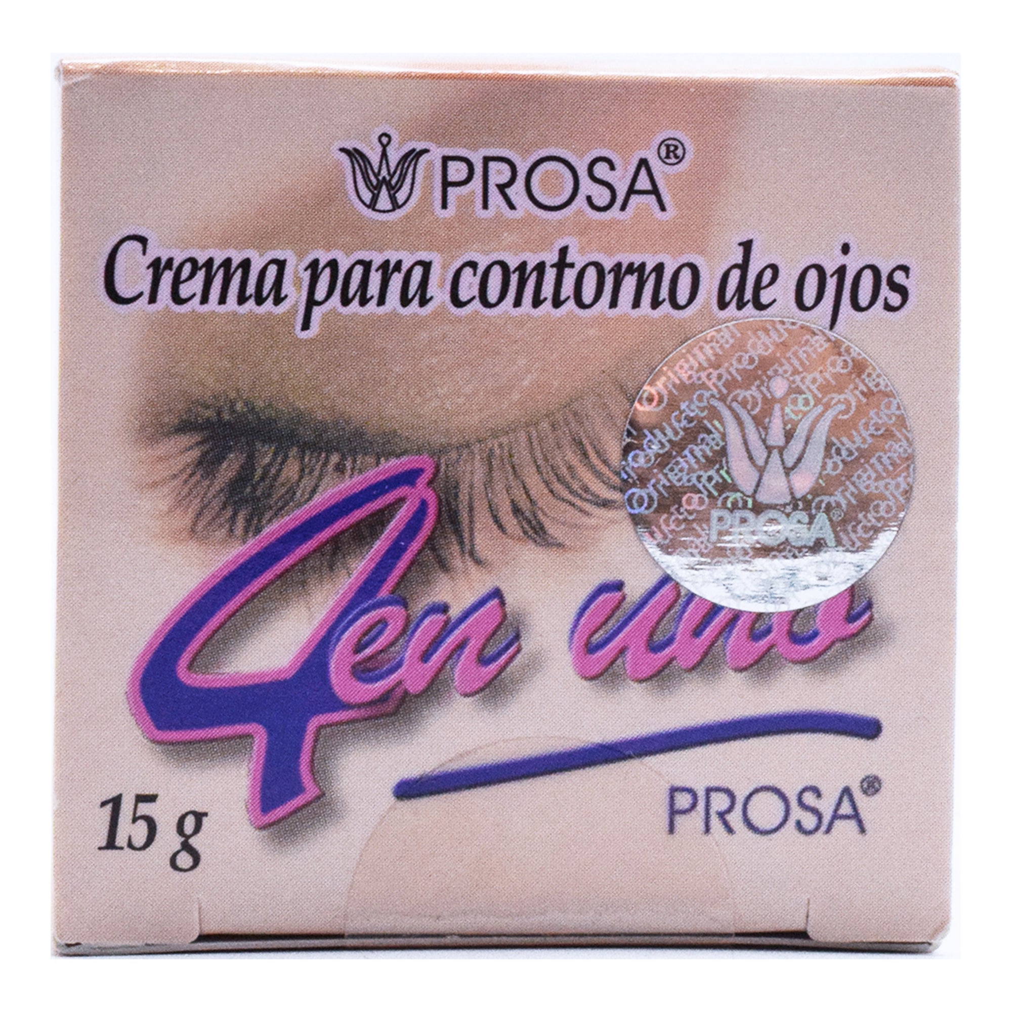 Crema De Contorno De Ojos 4 En Uno 15 G