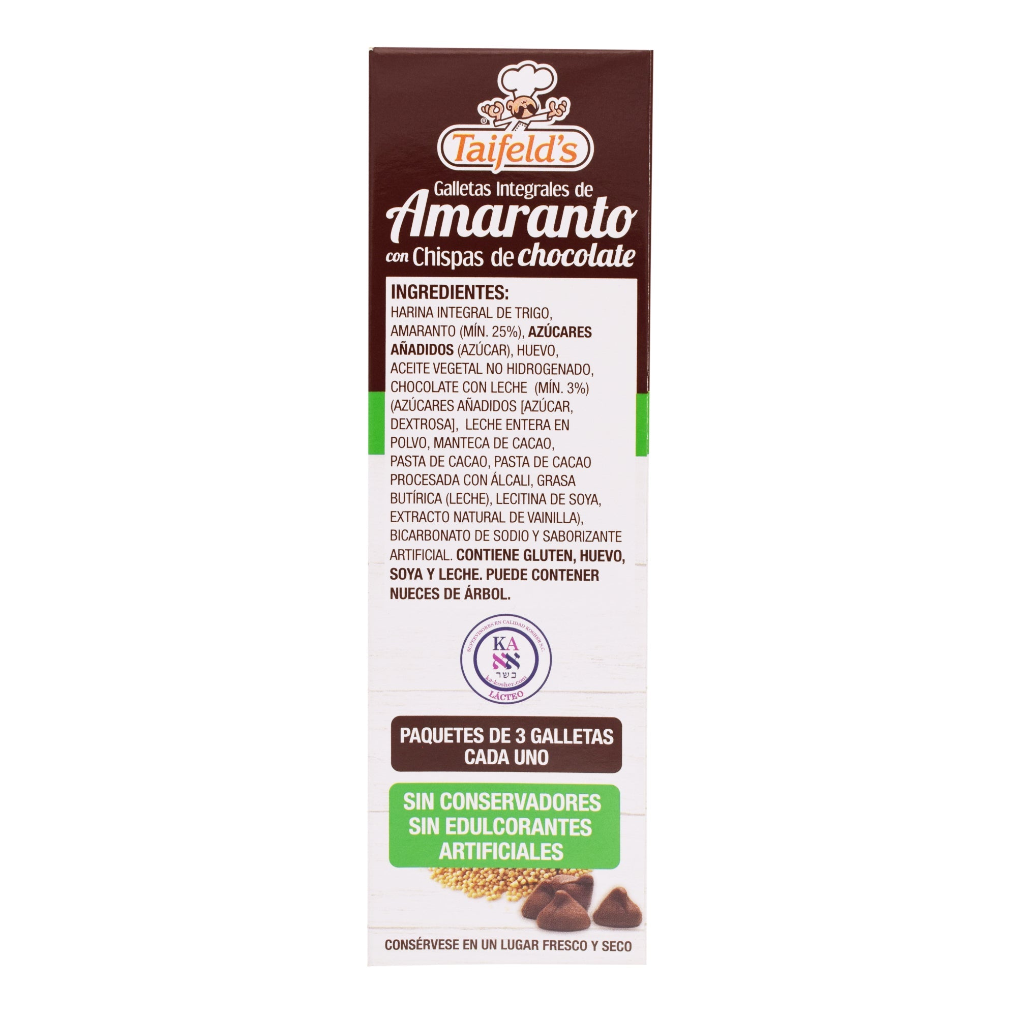 Galleta De Amaranto Chocolate 190 G