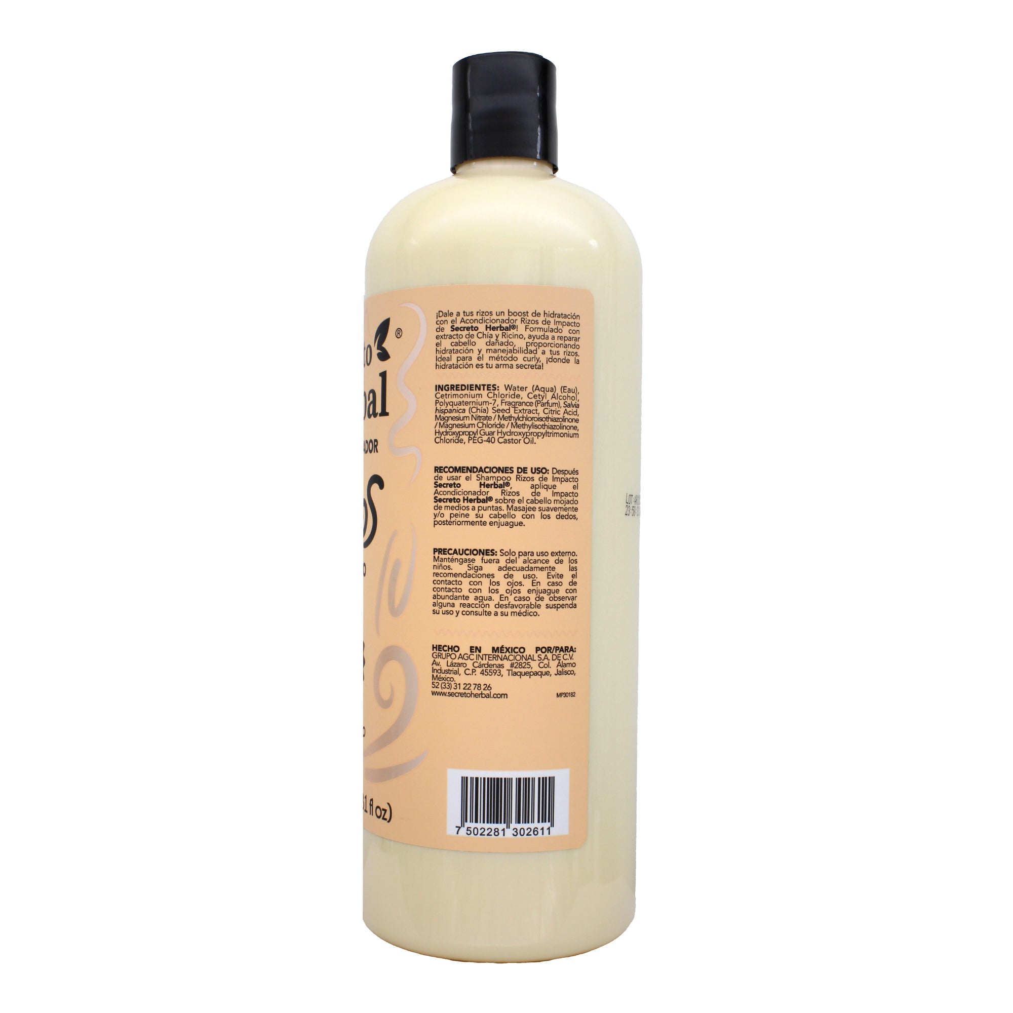 Acondicionador Rizos Chia Ricino 1 L