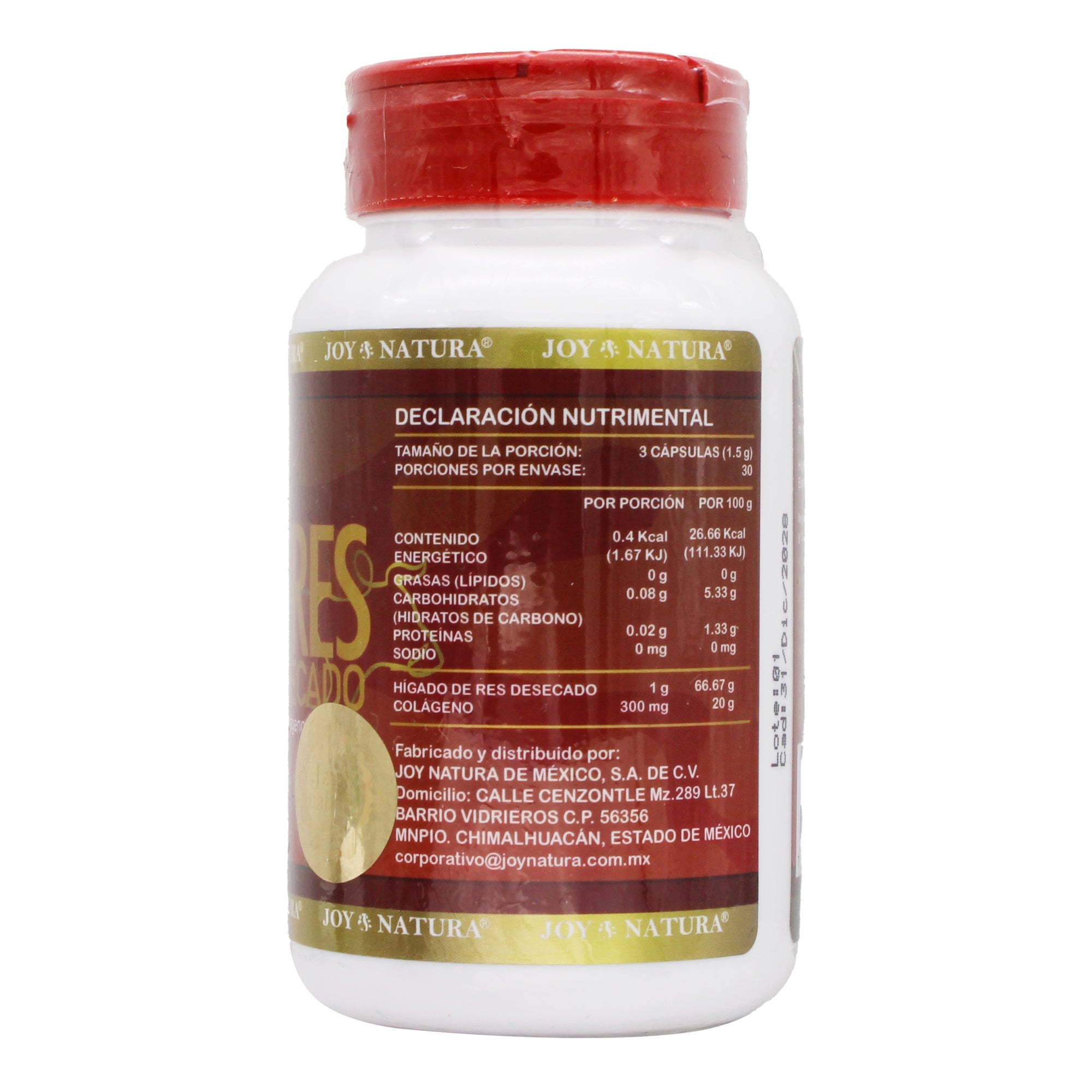 Higado De Res 90 Cap