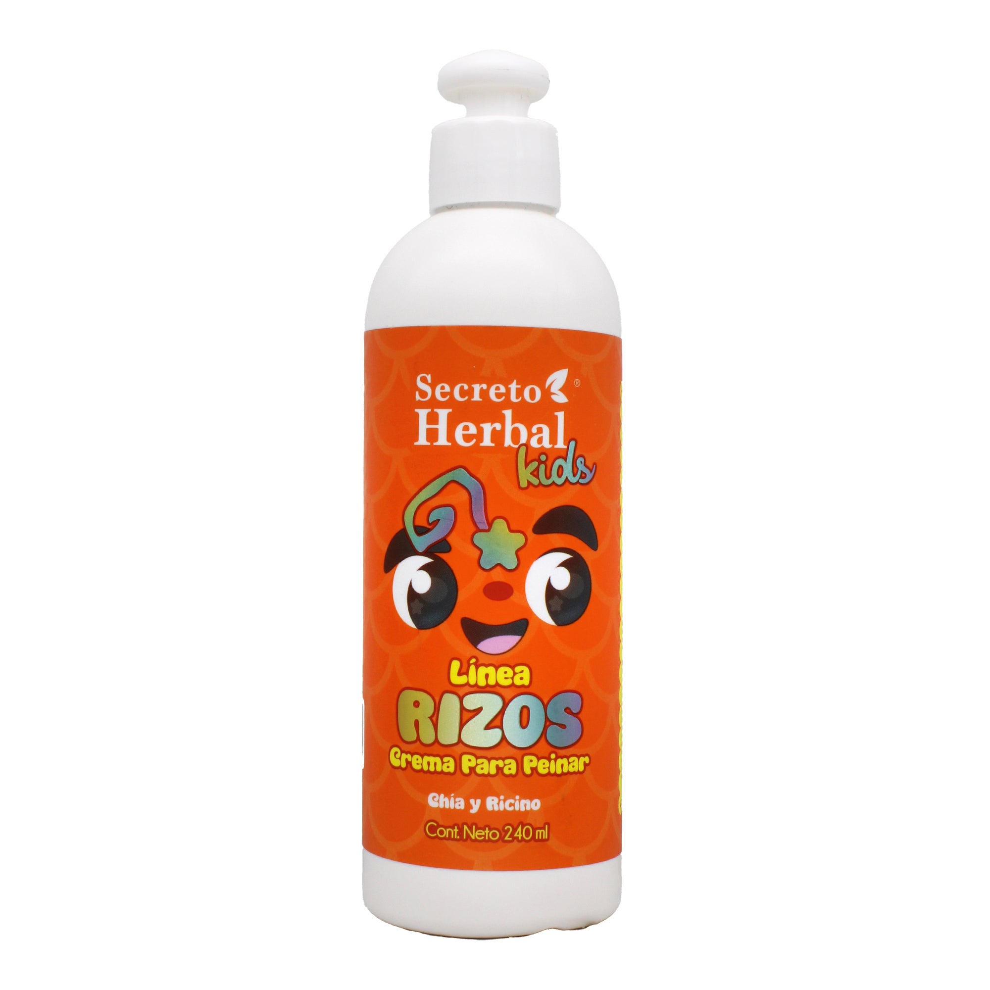 Crema Para Peinar Rizos Kids Chia Ricino 240 Ml