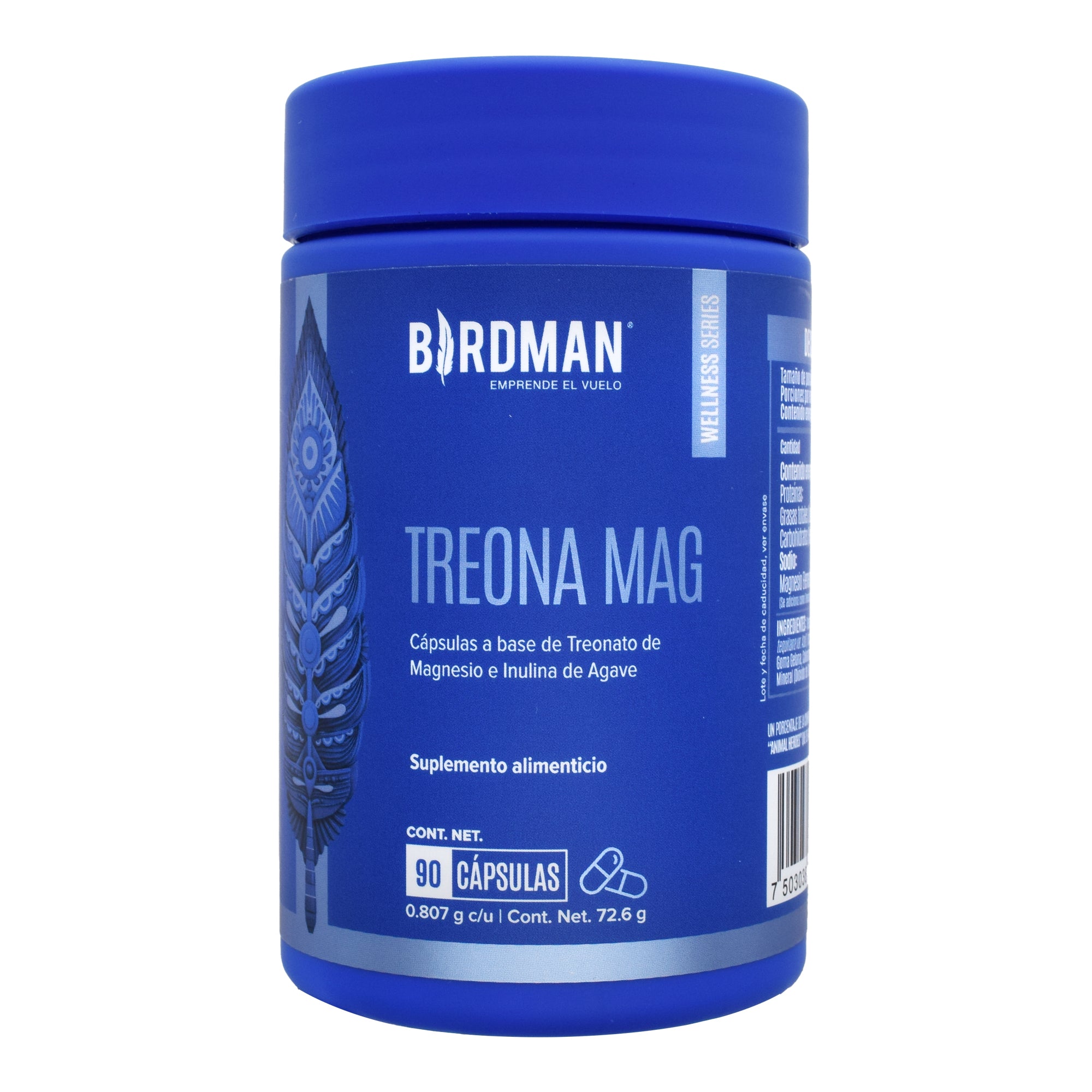 Treonato De Magnesio 90 Cap BIRDMAN | Súper Naturista