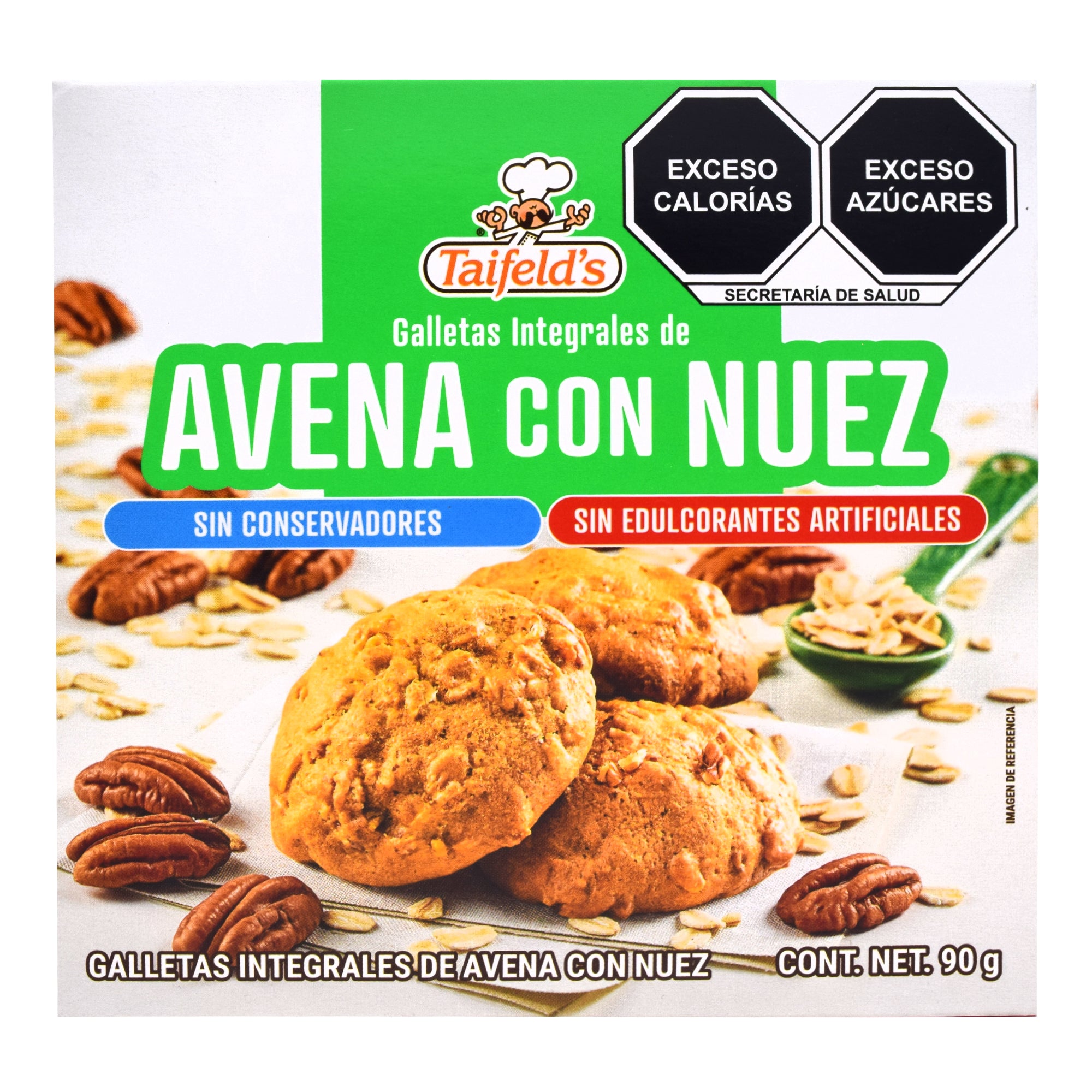 Galleta De Avena Con Nuez 90 G