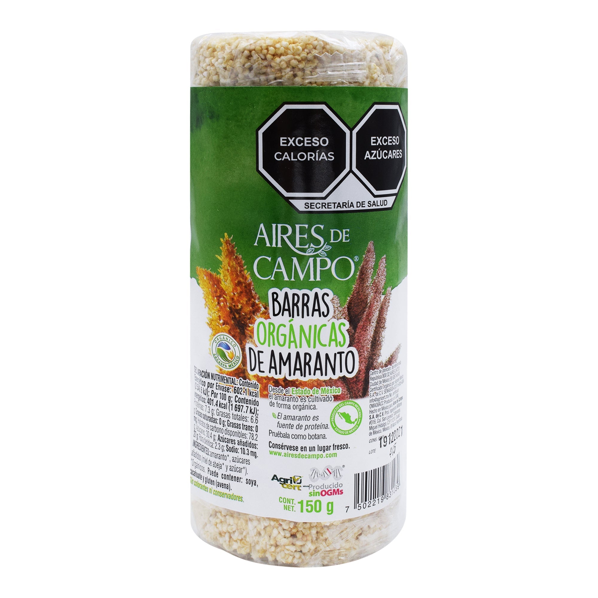 Barra De Amaranto 150 G