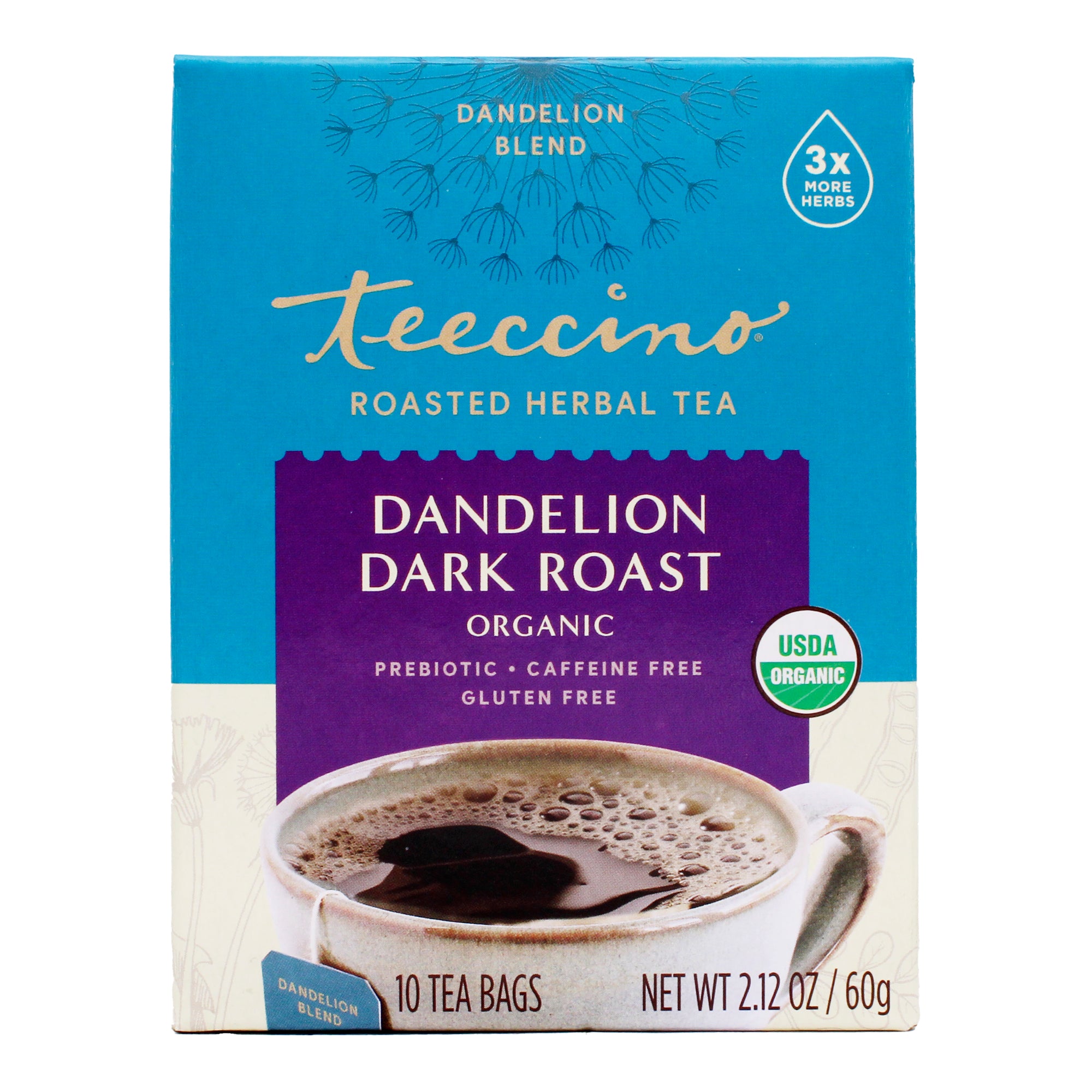 Te Diente De Leon Tostado Oscuro 10 Sob 6 G C/u