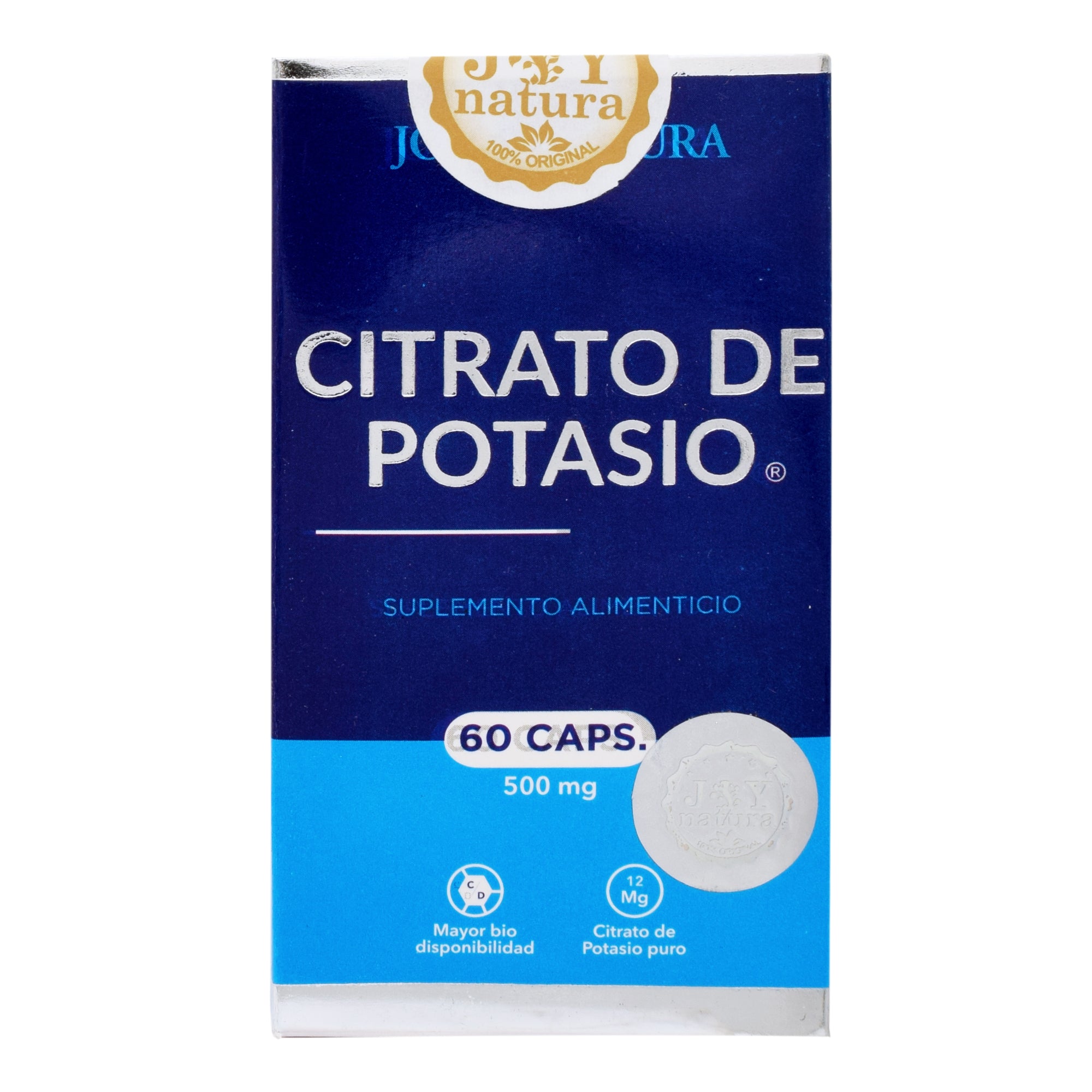 Citrato De Potasio 60 Cap