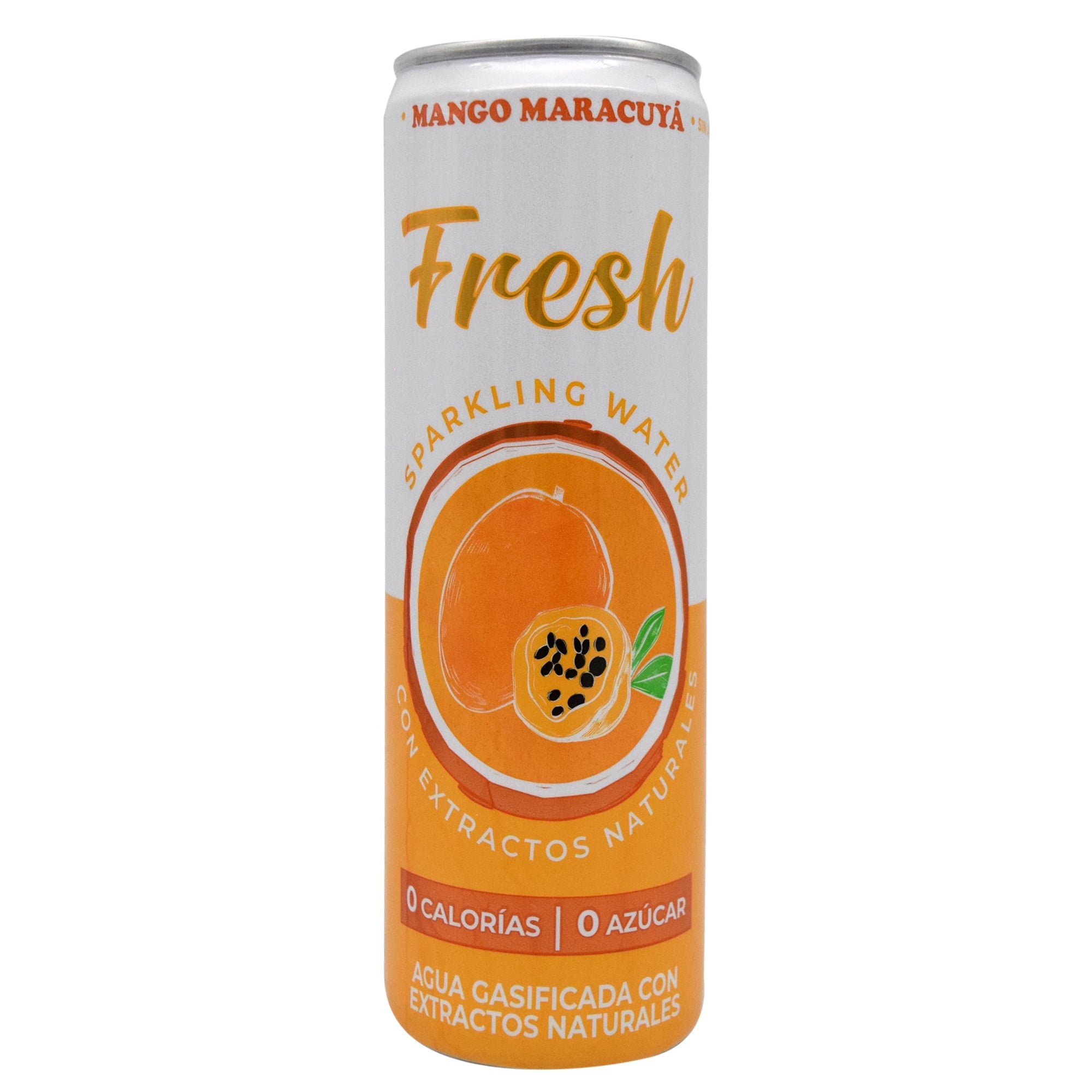 Agua Gasificada Mango Maracuya 355 Ml