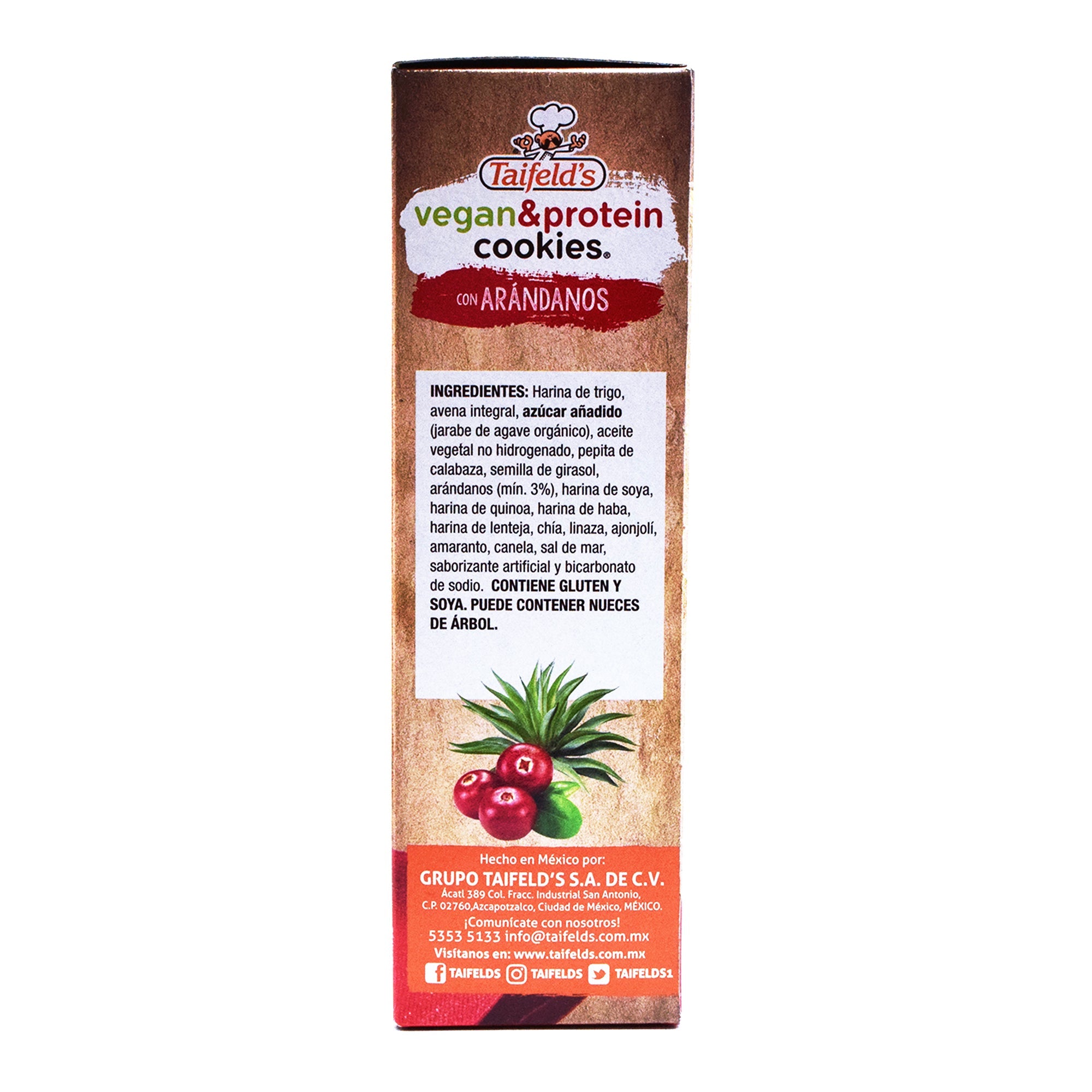 Galleta Vegana Con Arandano 170 G